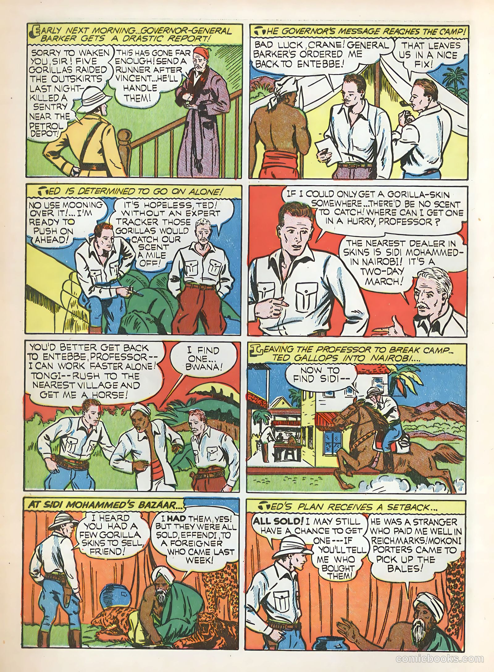 Exciting Comics #8 (1940) — page 8 of 68