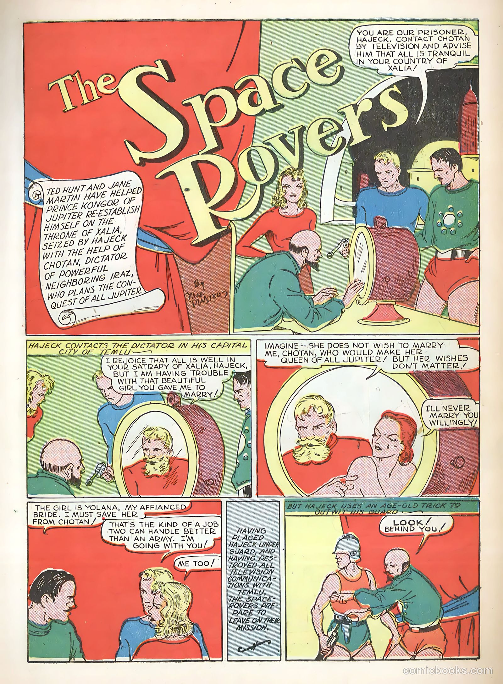 Exciting Comics #8 (1940) — page 11 of 68