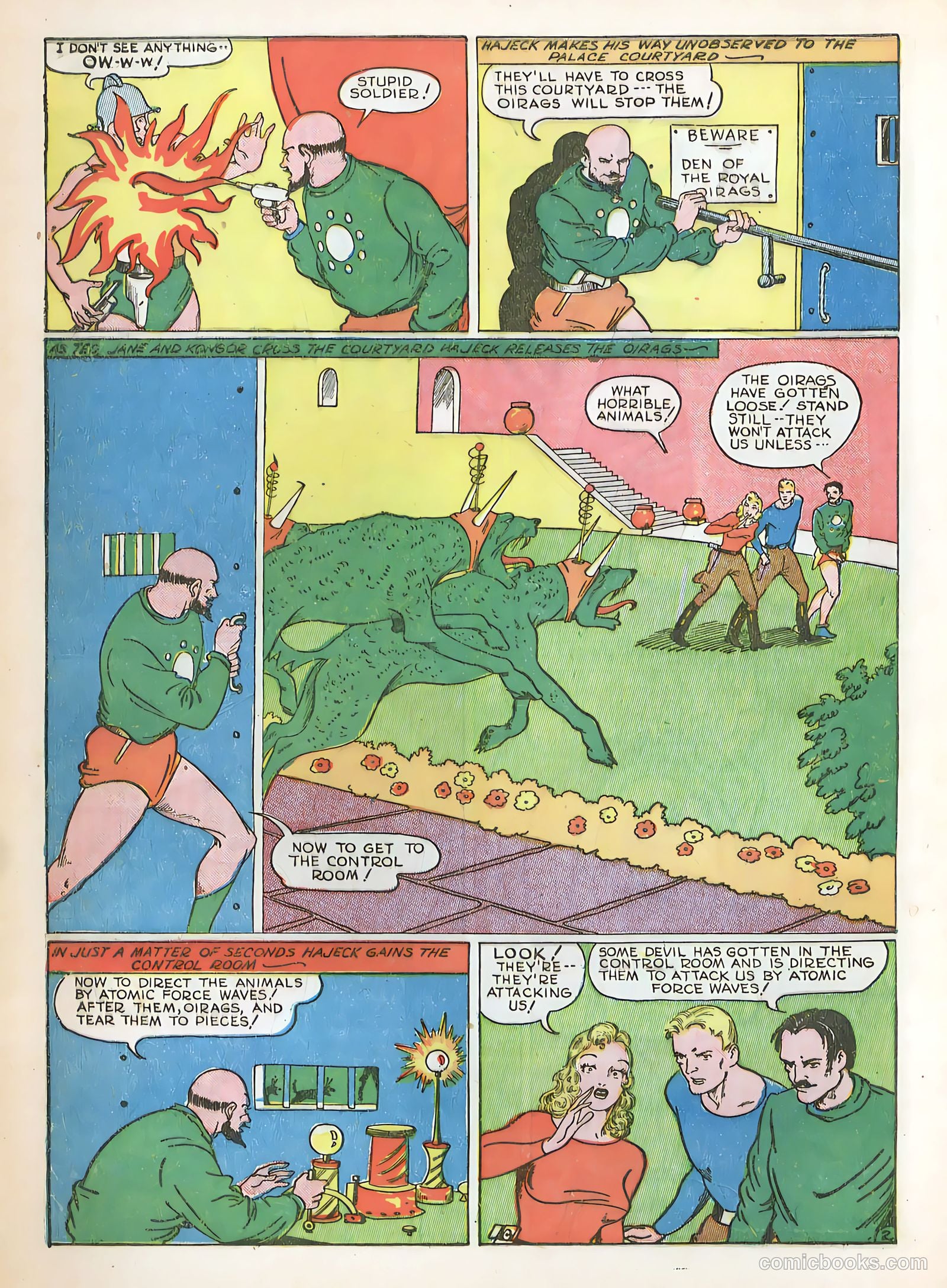 Exciting Comics #8 (1940) — page 12 of 68