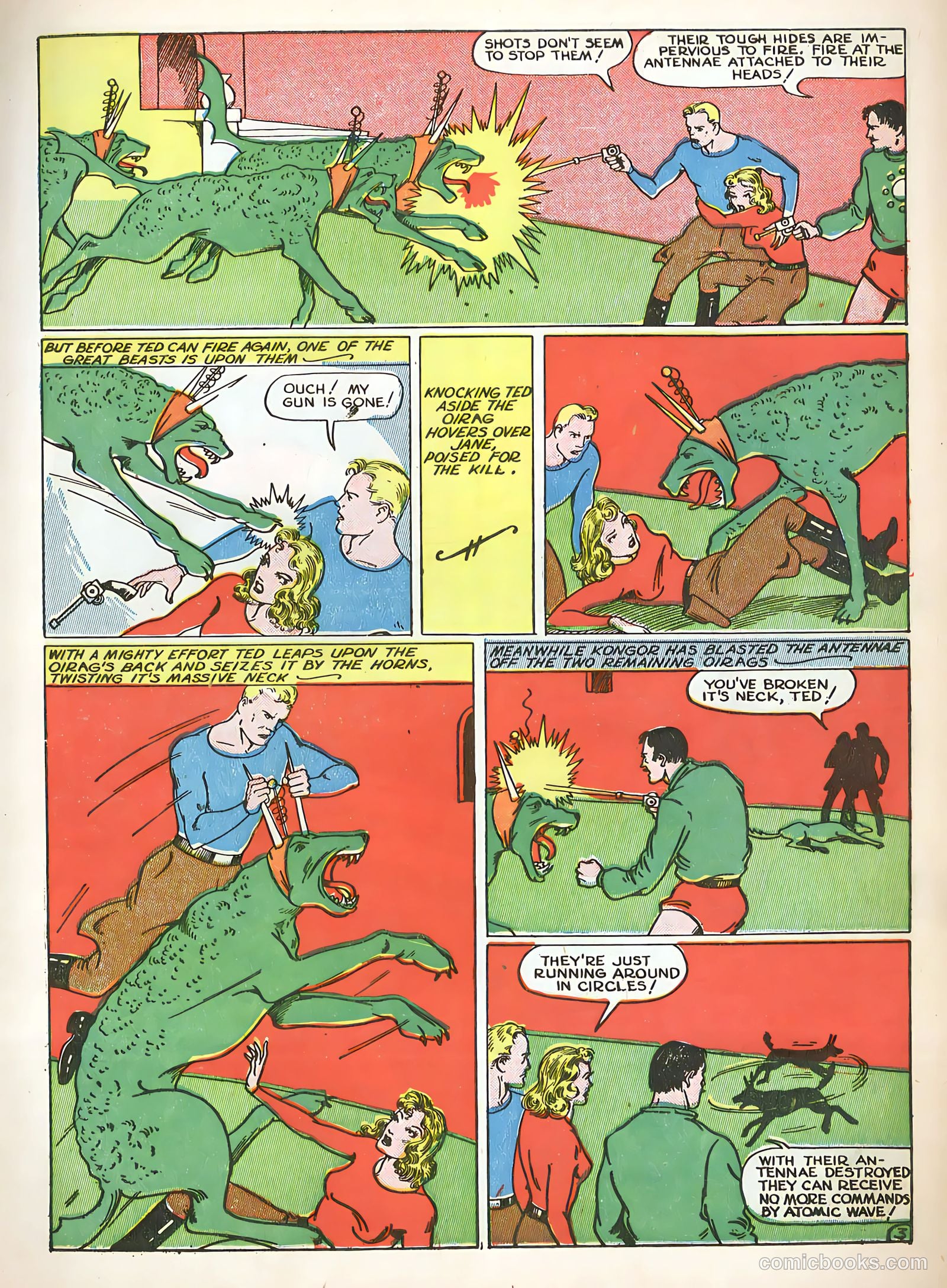 Exciting Comics #8 (1940) — page 13 of 68