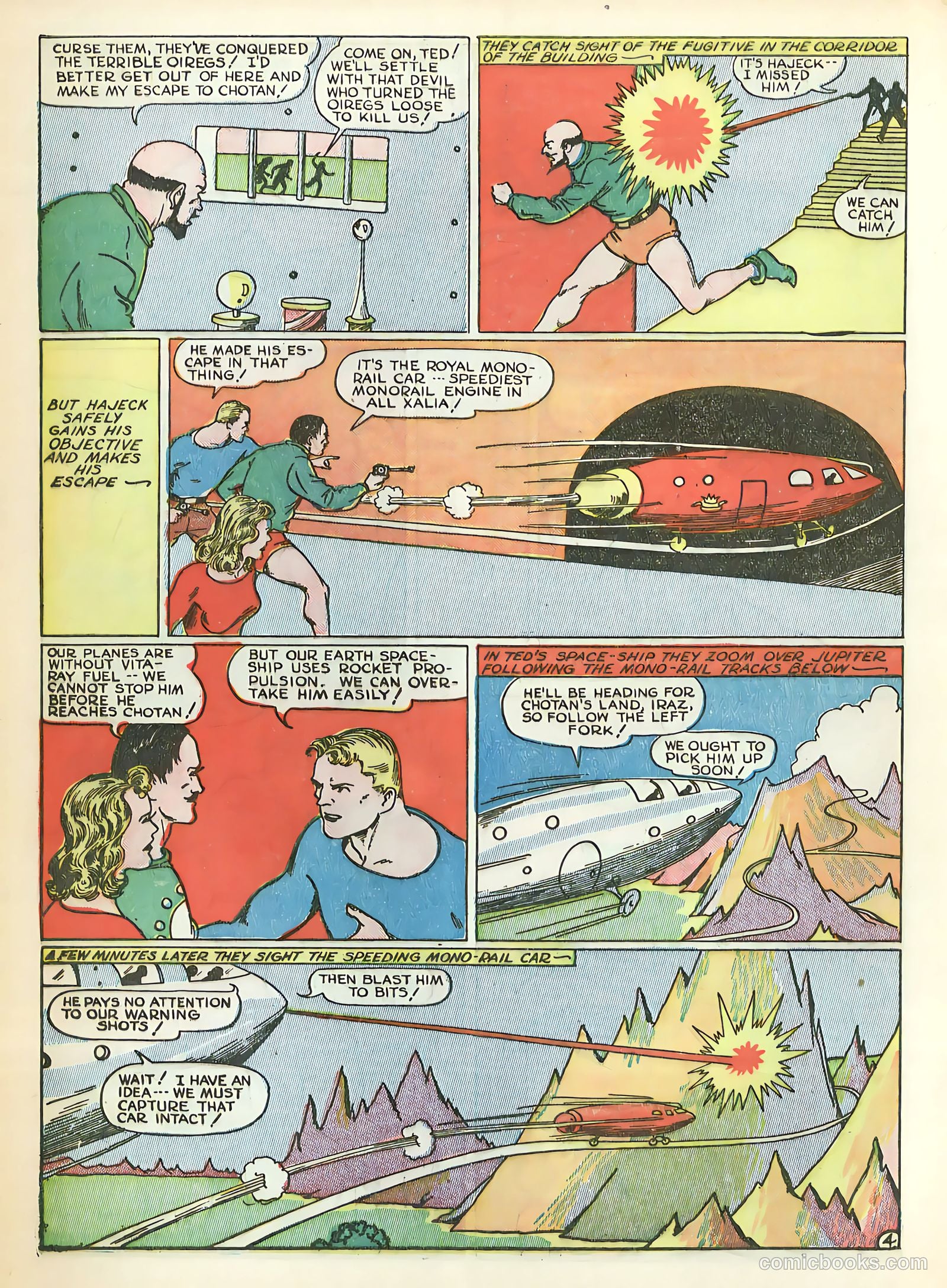 Exciting Comics #8 (1940) — page 14 of 68