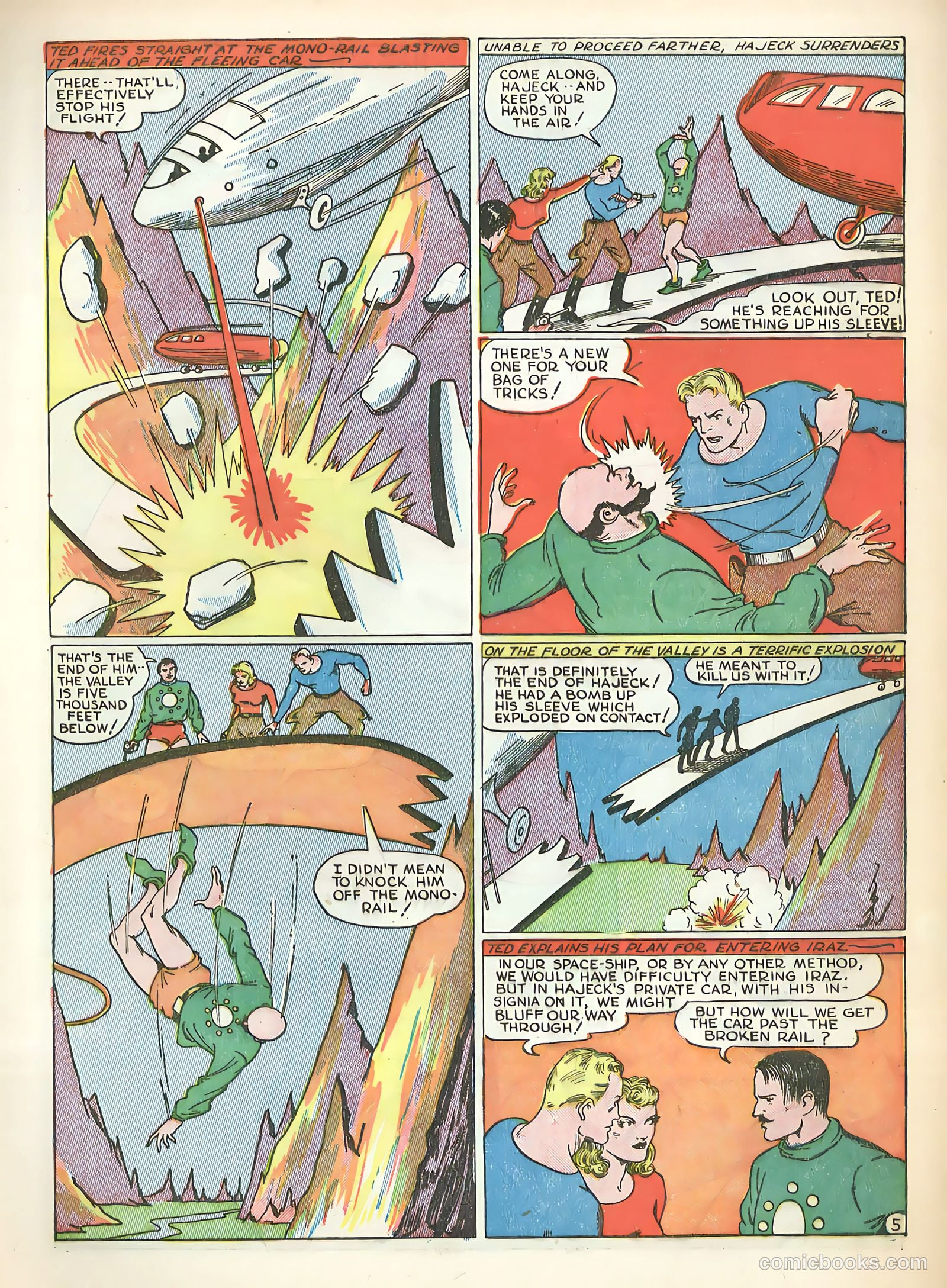Exciting Comics #8 (1940) — page 15 of 68