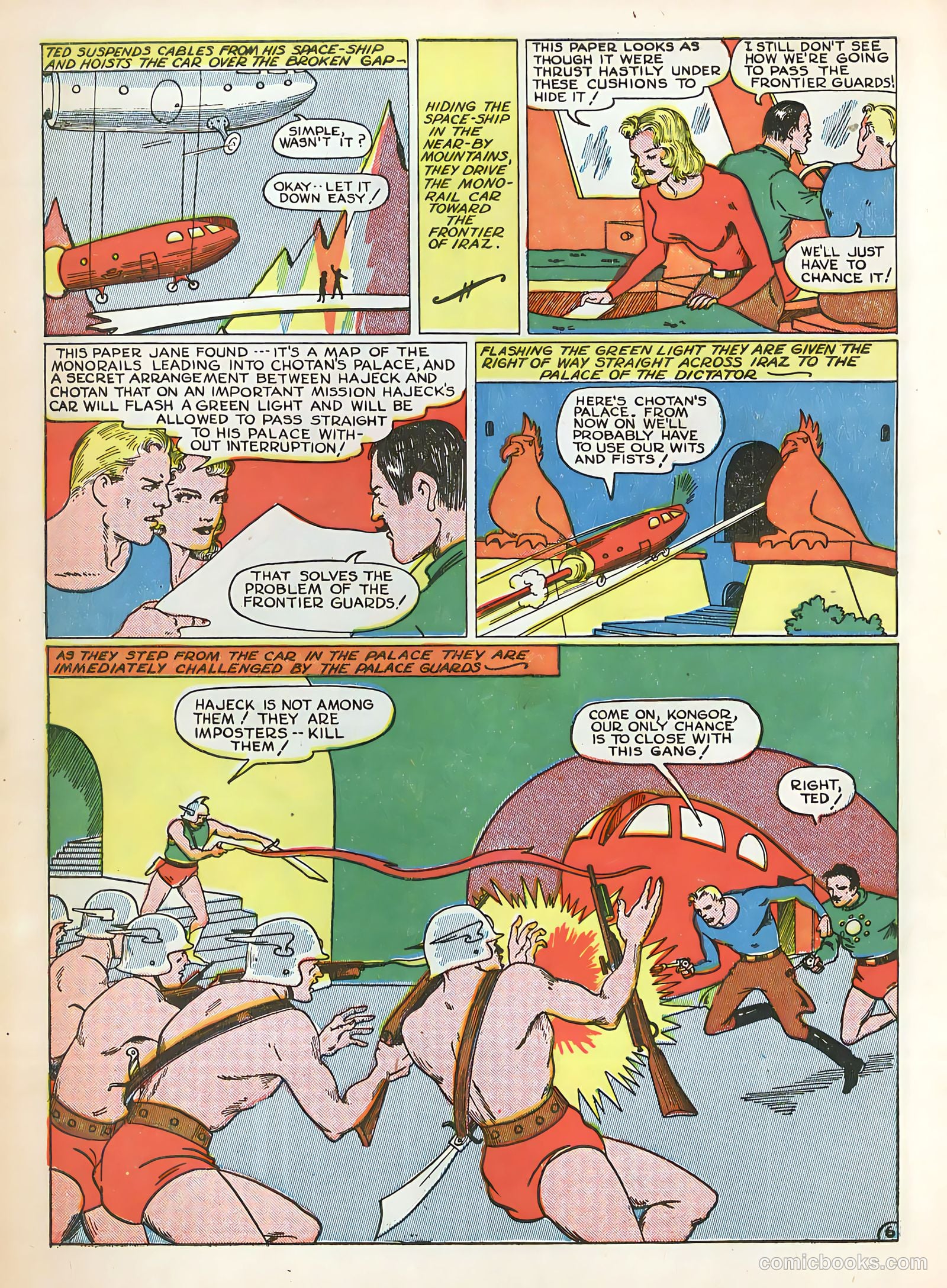 Exciting Comics #8 (1940) — page 16 of 68