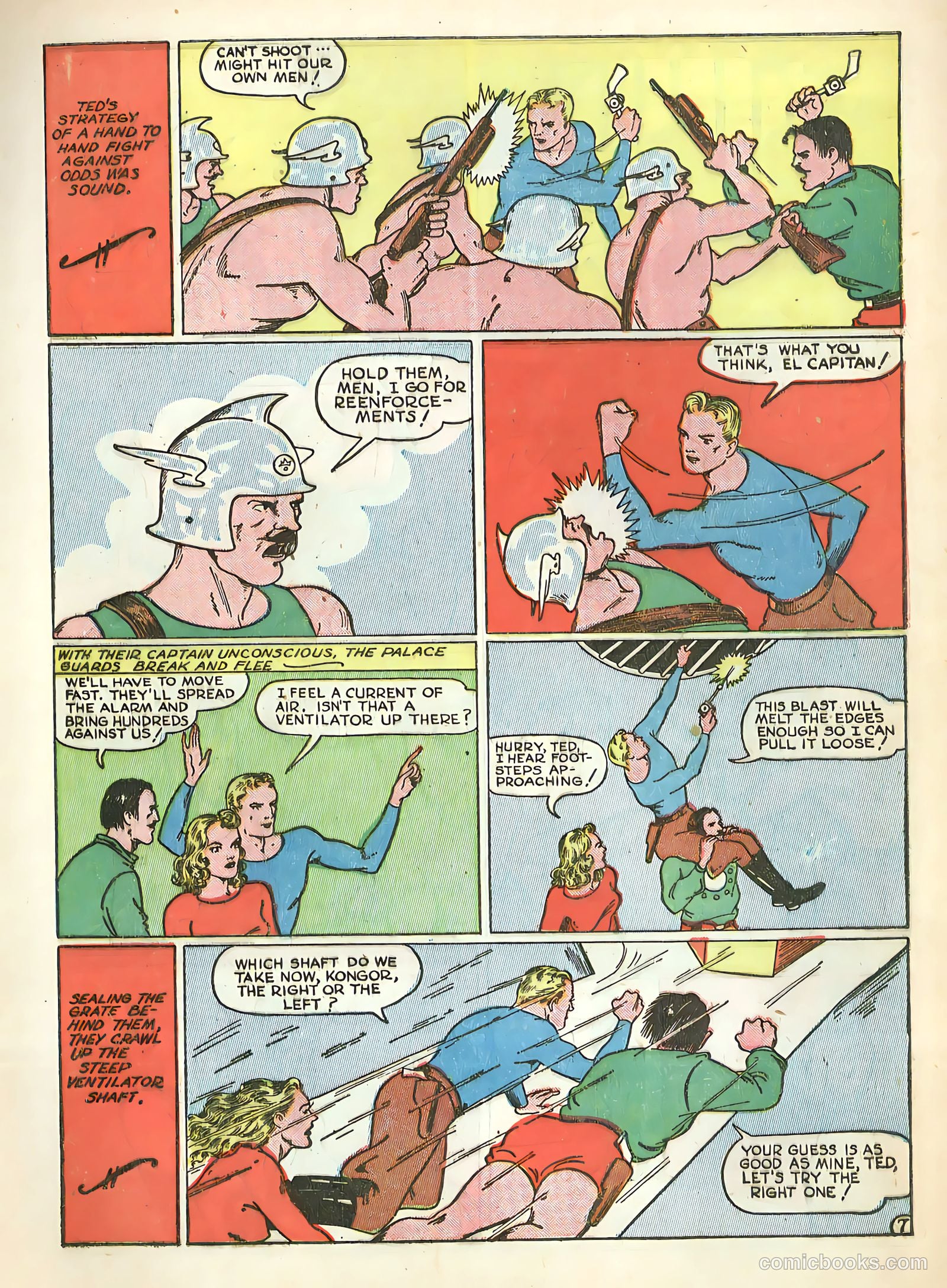 Exciting Comics #8 (1940) — page 17 of 68