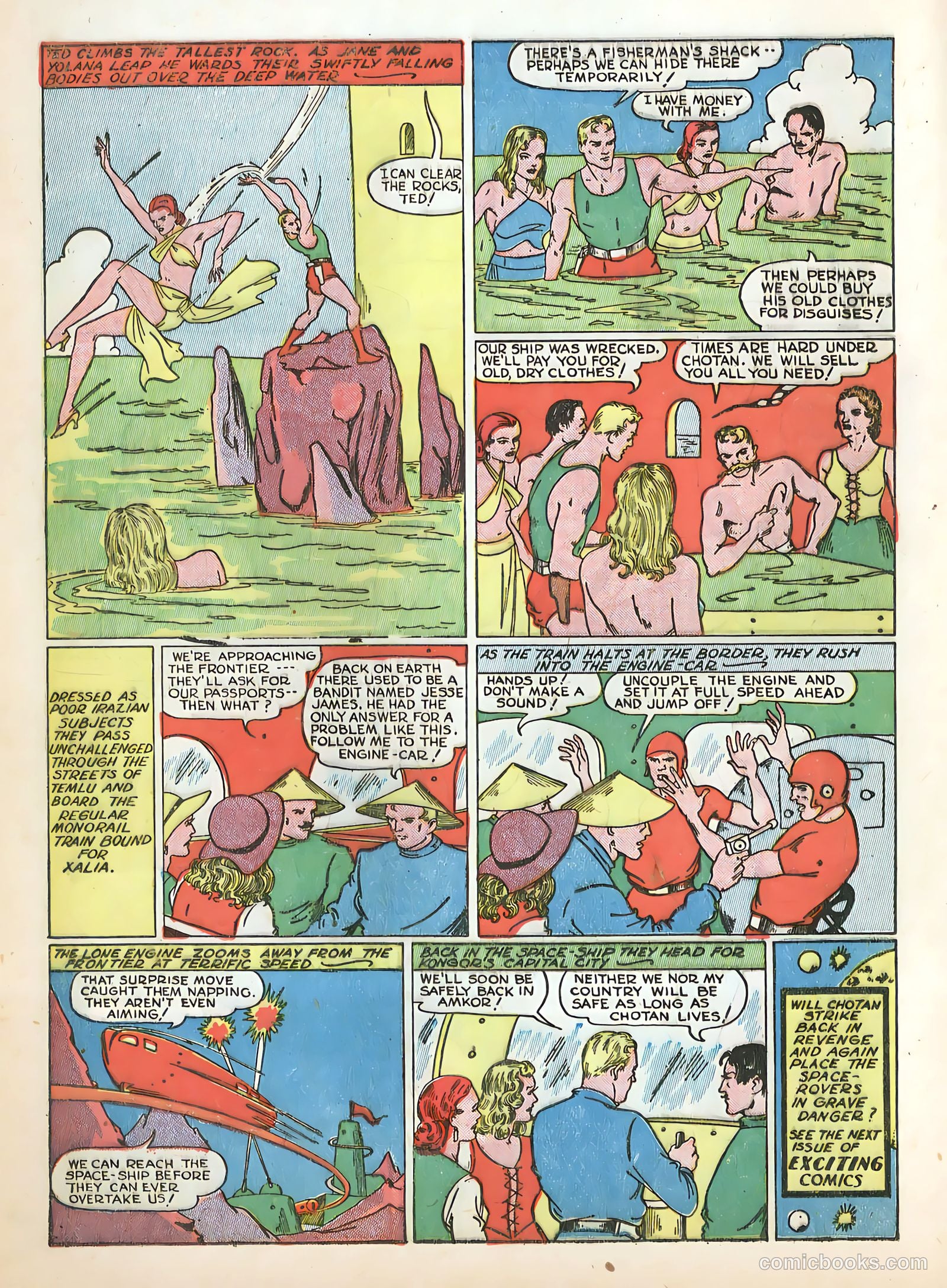 Exciting Comics #8 (1940) — page 20 of 68