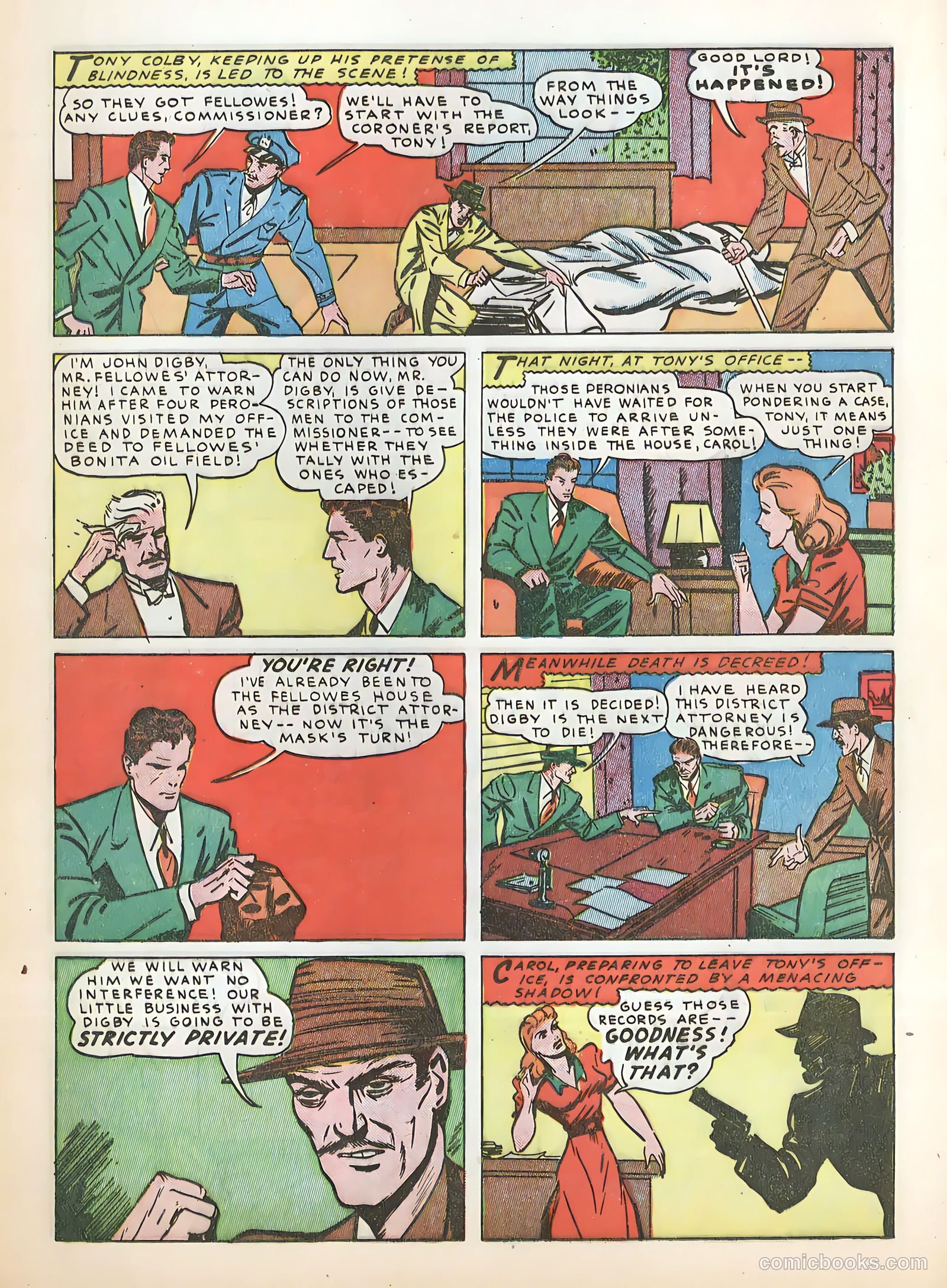 Exciting Comics #8 (1940) — page 22 of 68