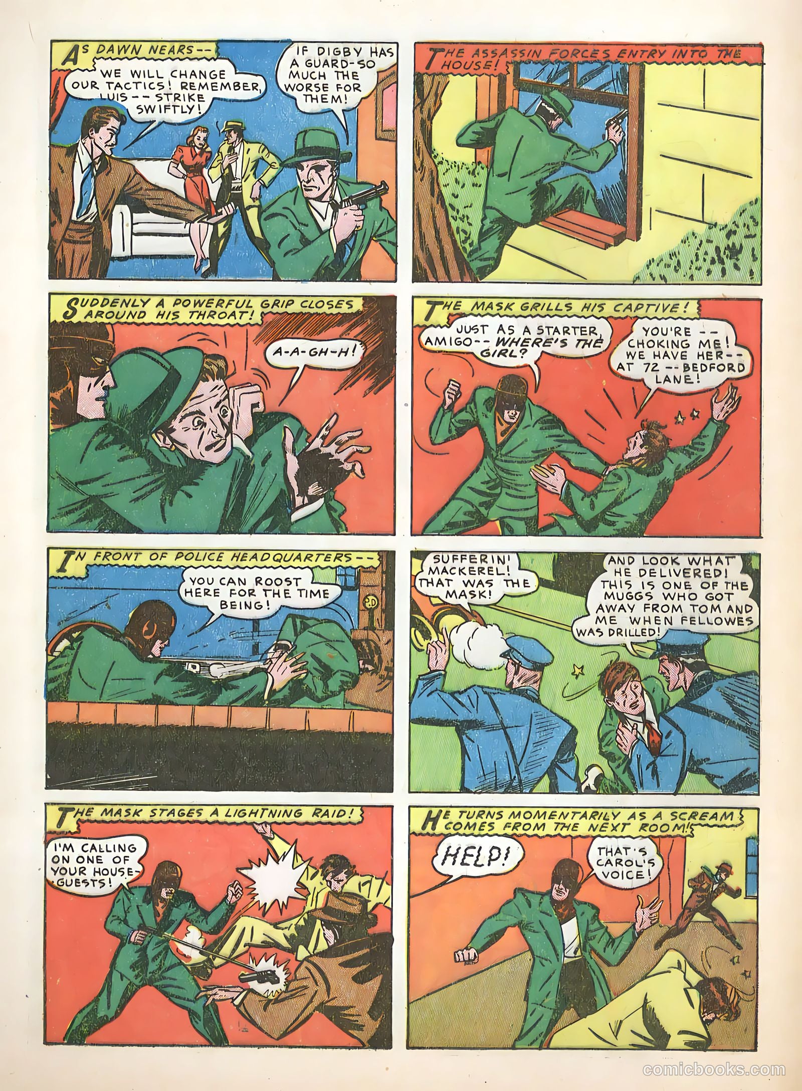 Exciting Comics #8 (1940) — page 25 of 68