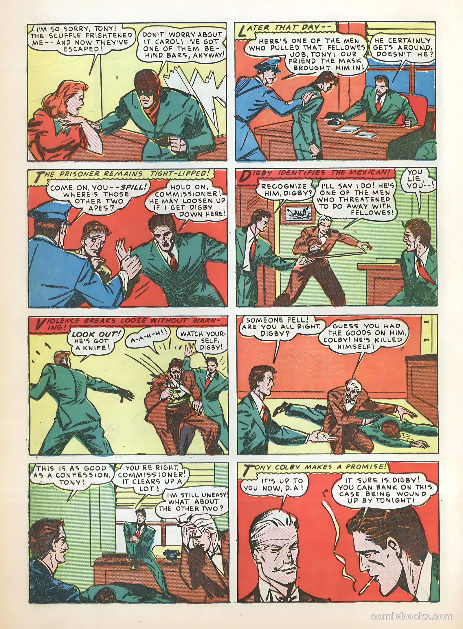 Exciting Comics #8 (1940) — page 26 of 68