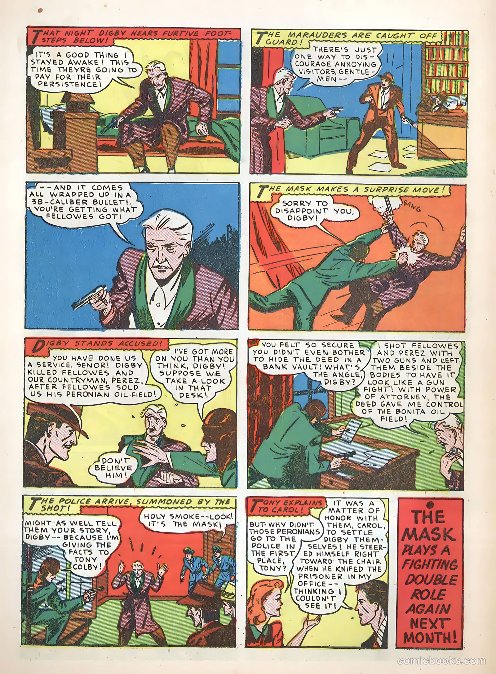 Exciting Comics #8 (1940) — page 27 of 68