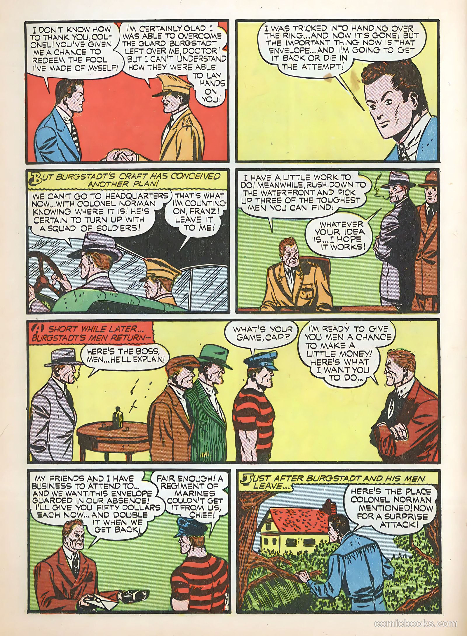 Exciting Comics #8 (1940) — page 32 of 68
