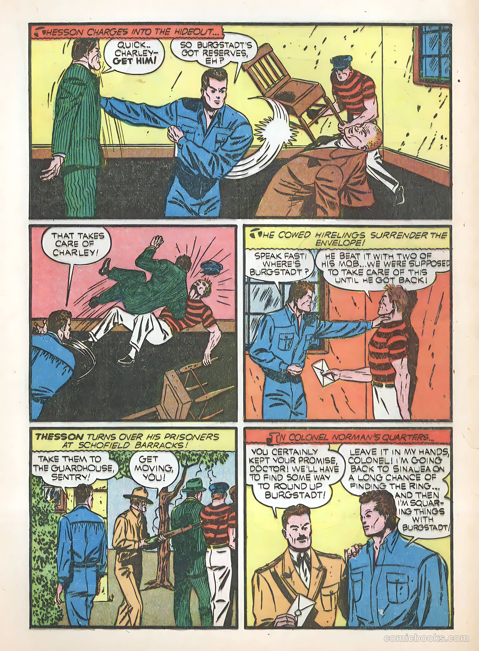 Exciting Comics #8 (1940) — page 33 of 68
