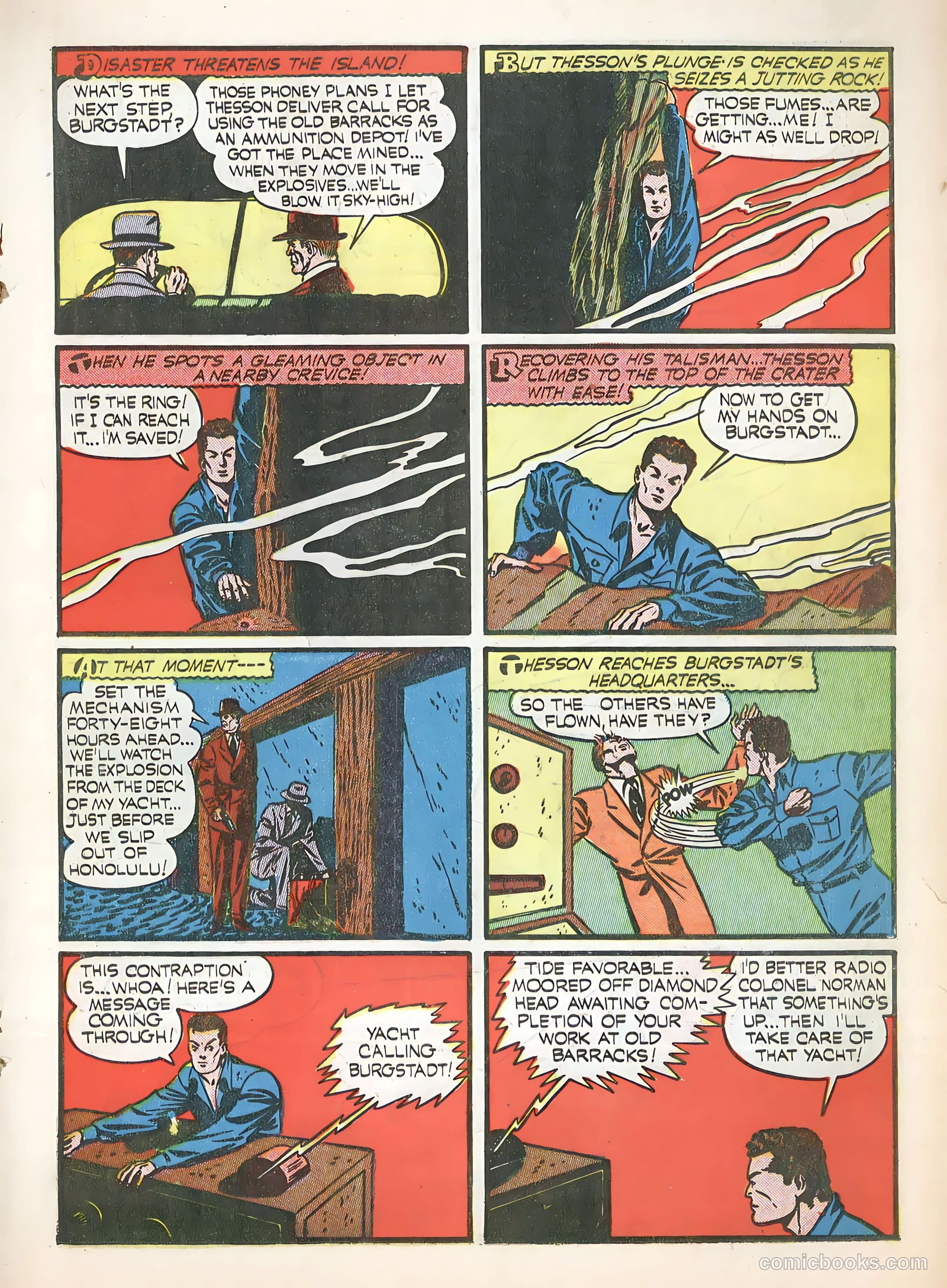 Exciting Comics #8 (1940) — page 35 of 68
