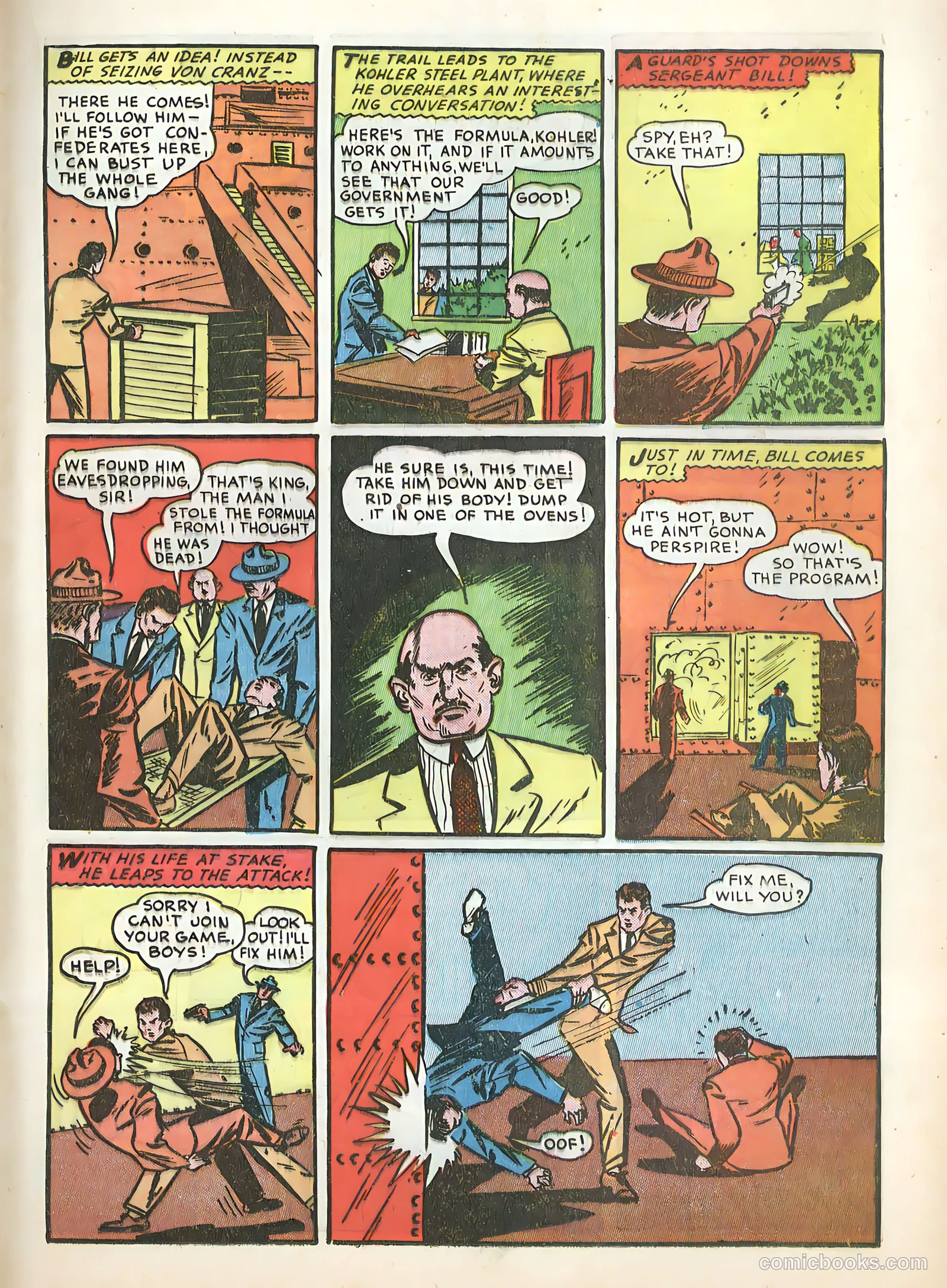Exciting Comics #8 (1940) — page 41 of 68