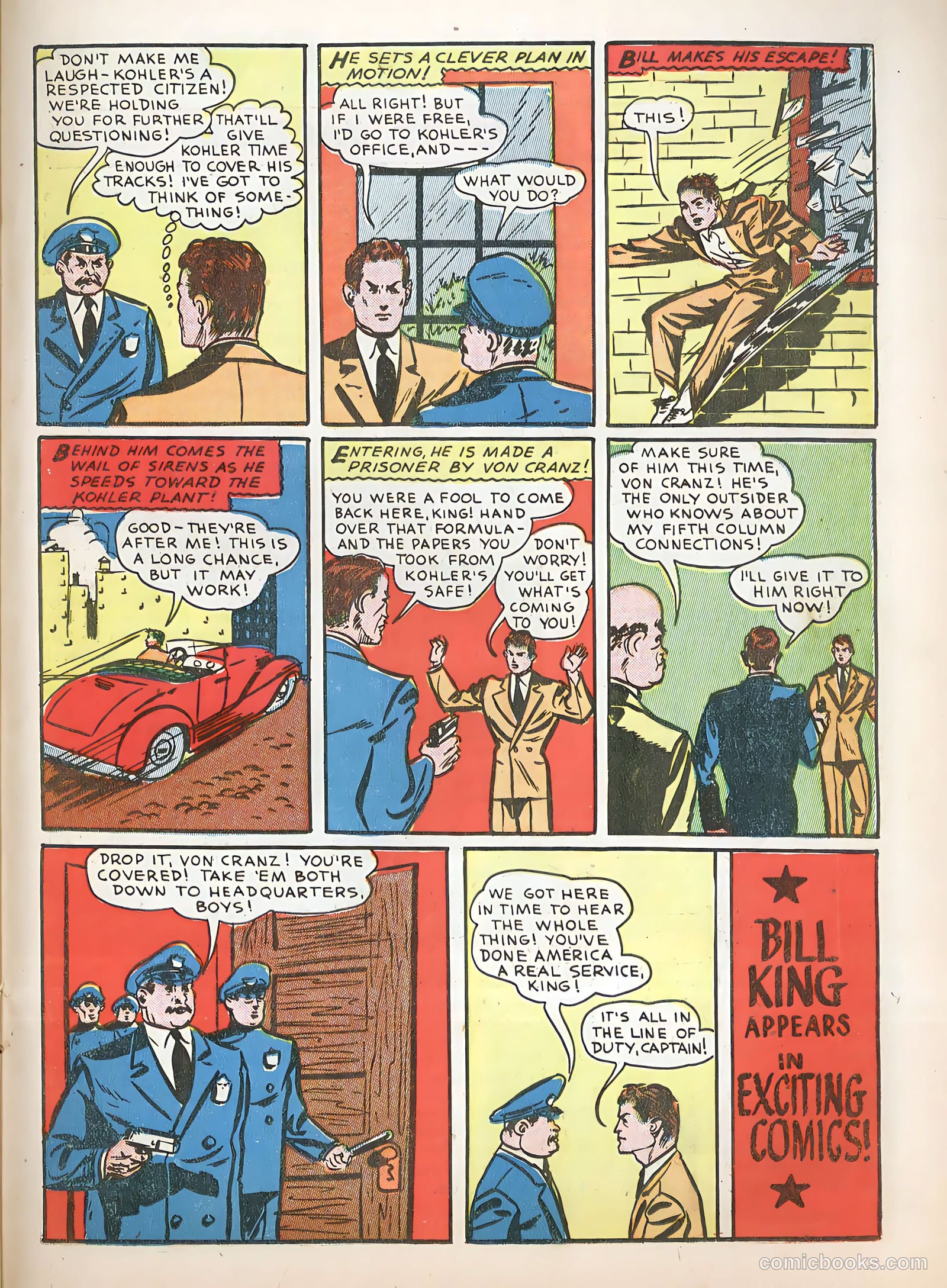 Exciting Comics #8 (1940) — page 43 of 68