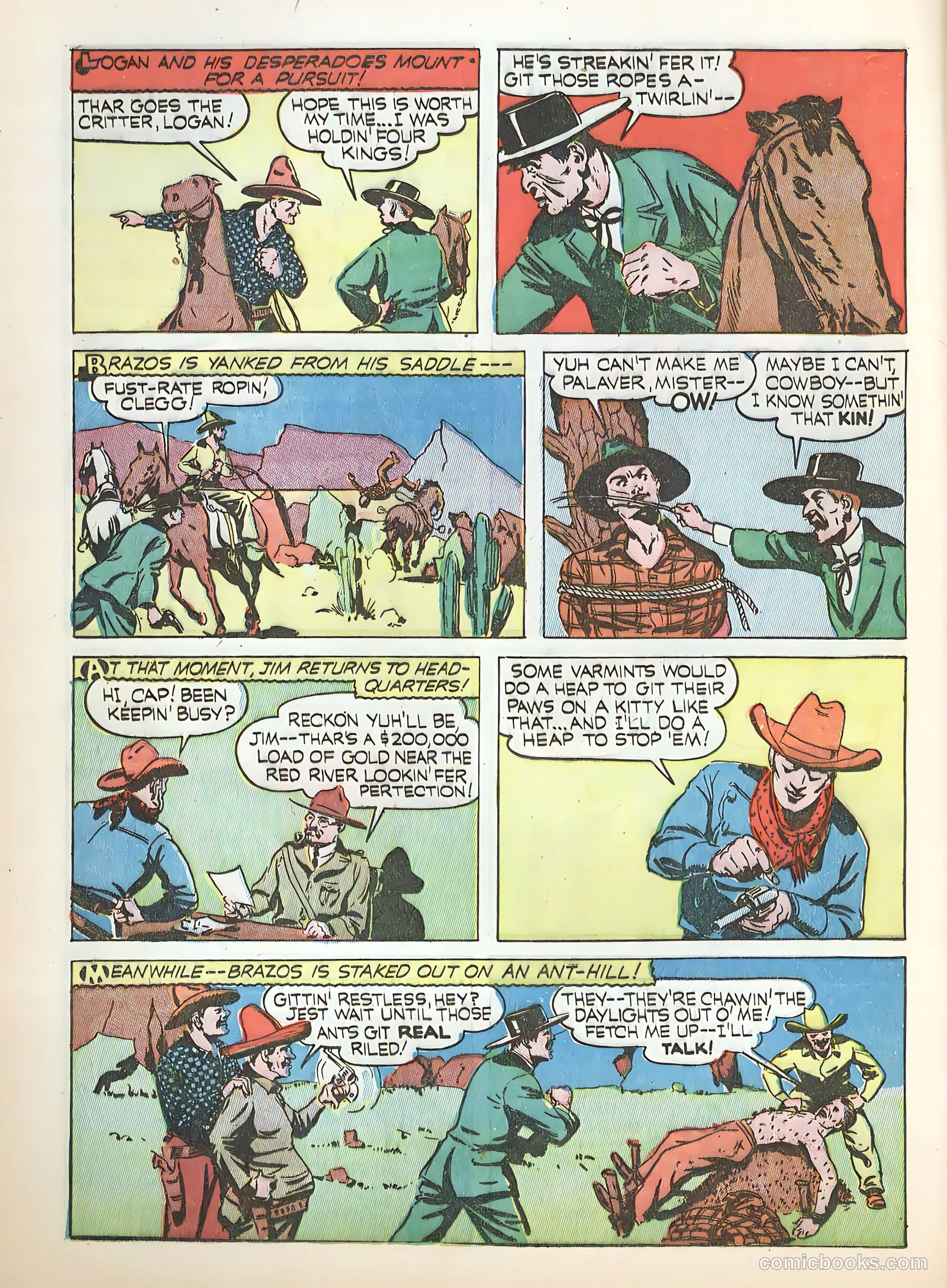 Exciting Comics #8 (1940) — page 46 of 68