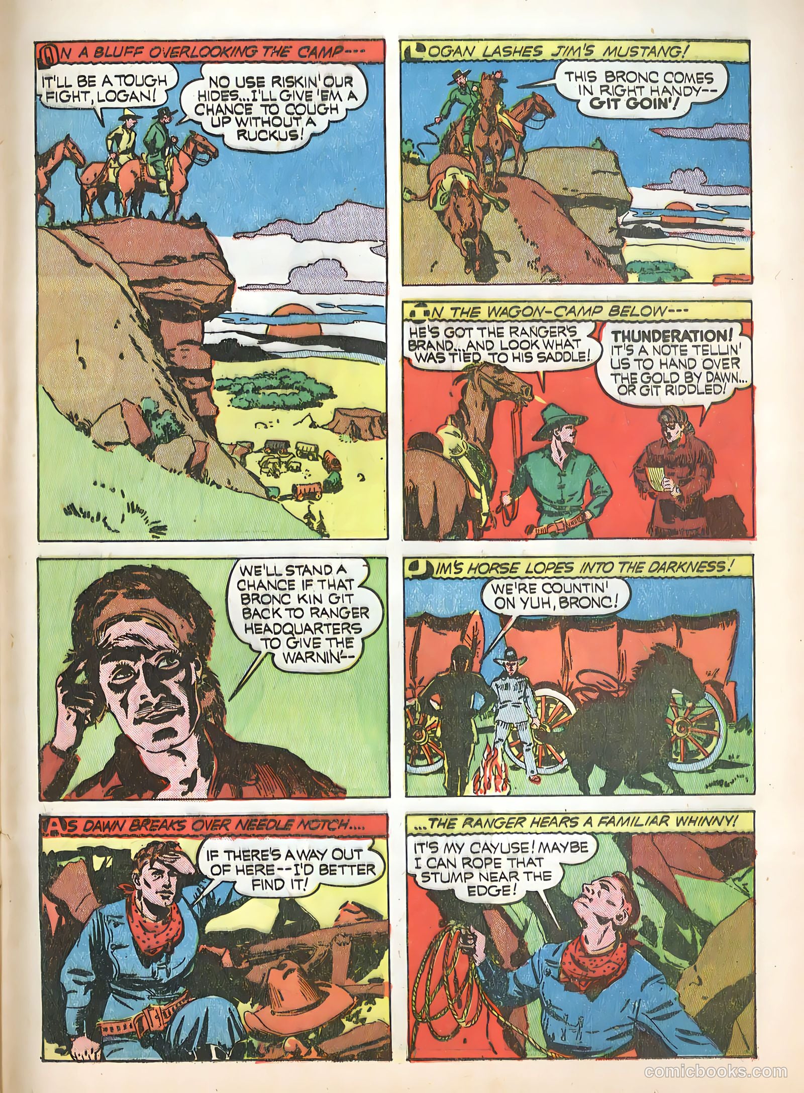 Exciting Comics #8 (1940) — page 49 of 68