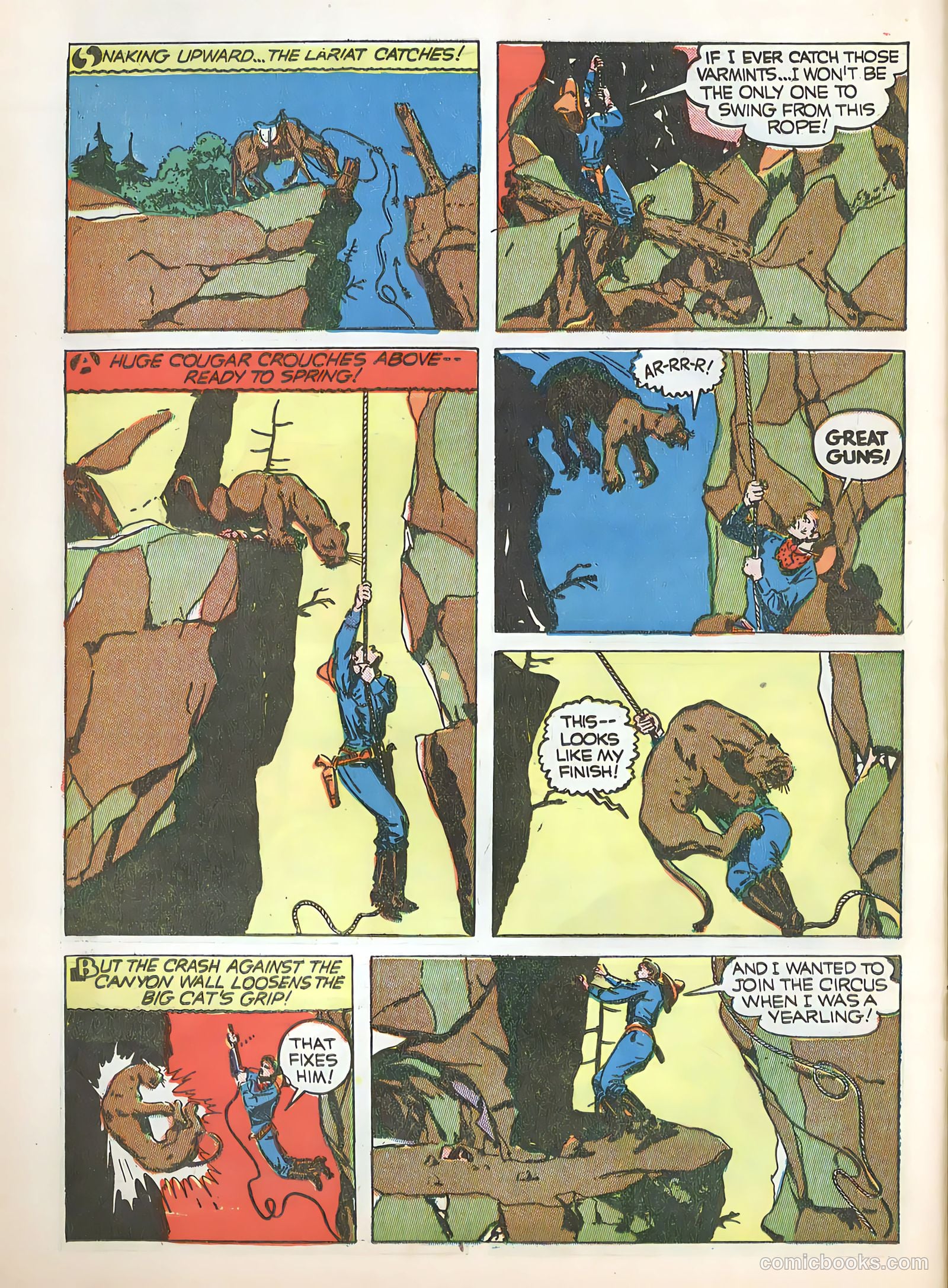 Exciting Comics #8 (1940) — page 50 of 68
