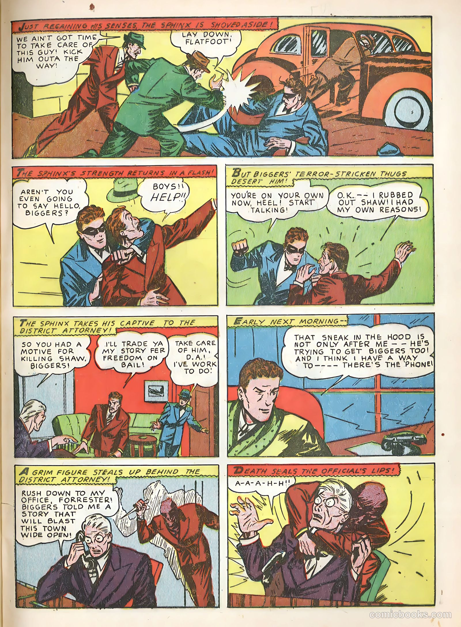 Exciting Comics #8 (1940) — page 57 of 68