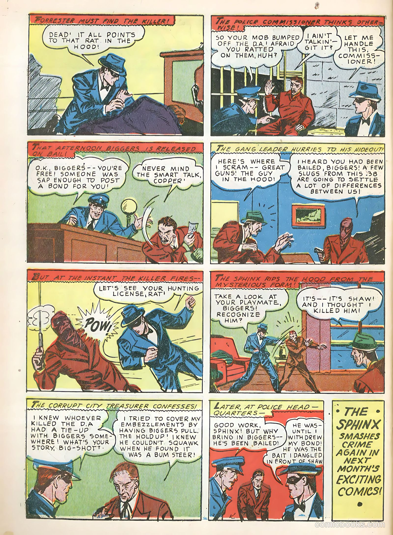 Exciting Comics #8 (1940) — page 58 of 68