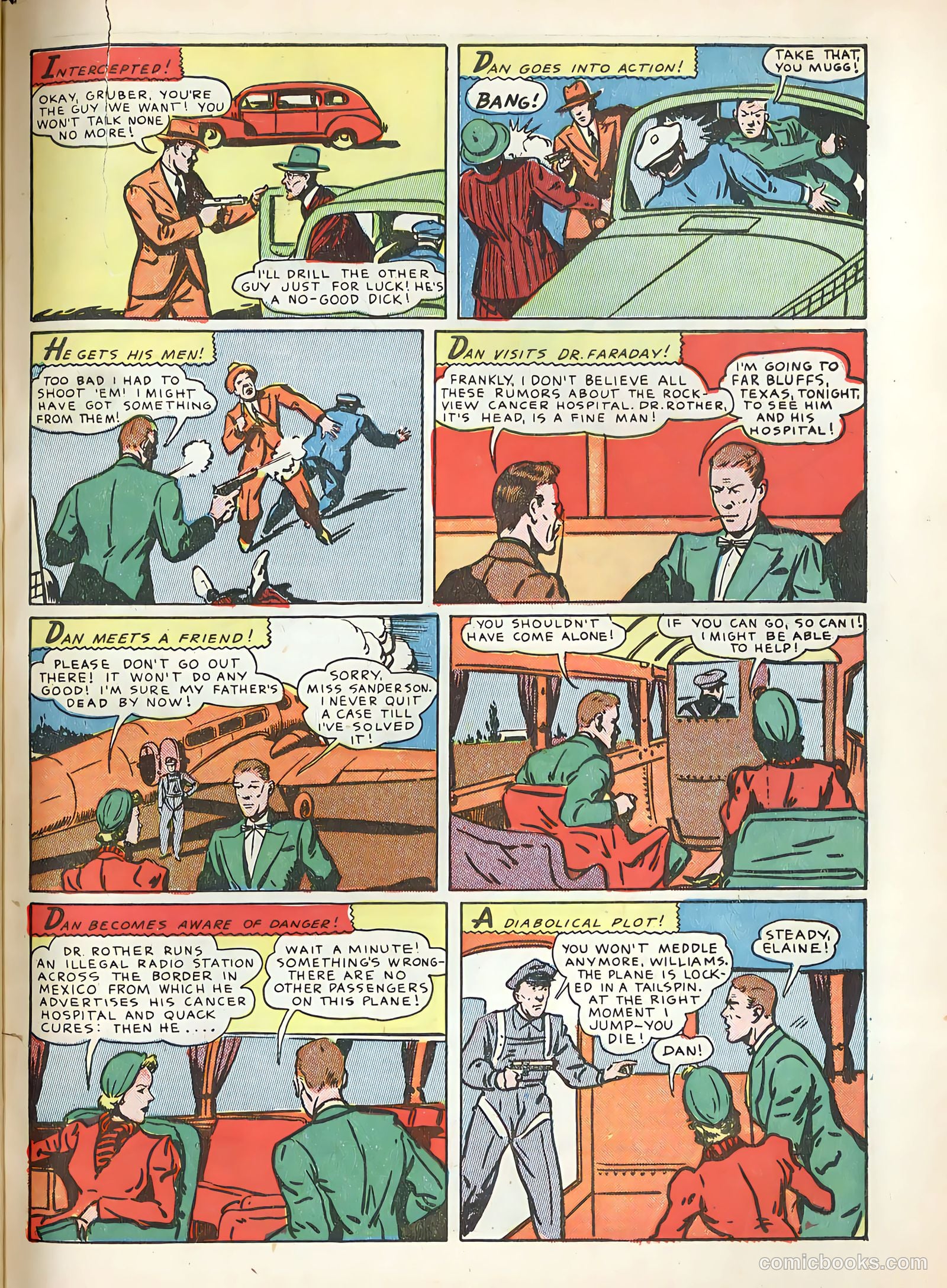 Exciting Comics #8 (1940) — page 61 of 68