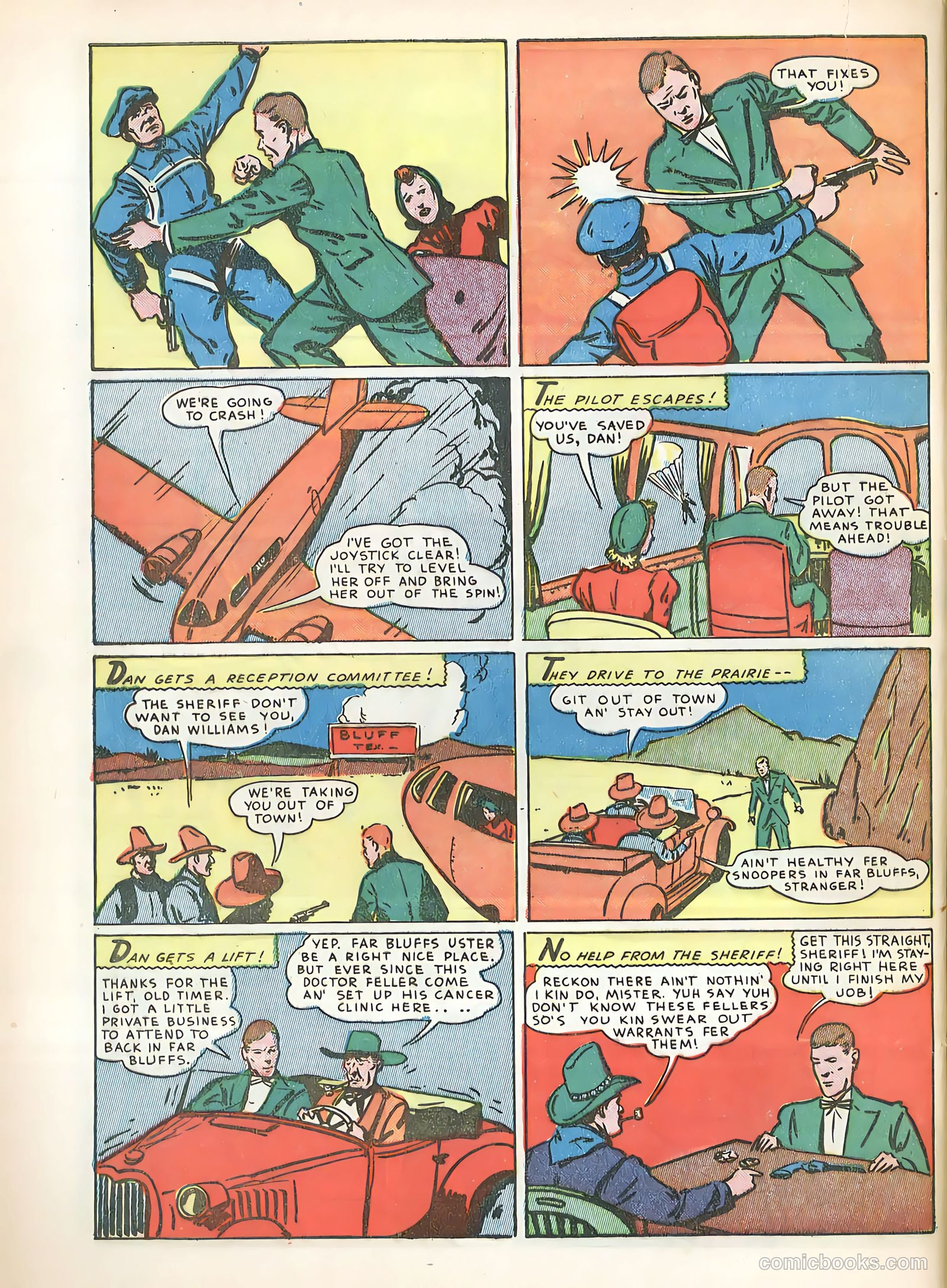 Exciting Comics #8 (1940) — page 62 of 68