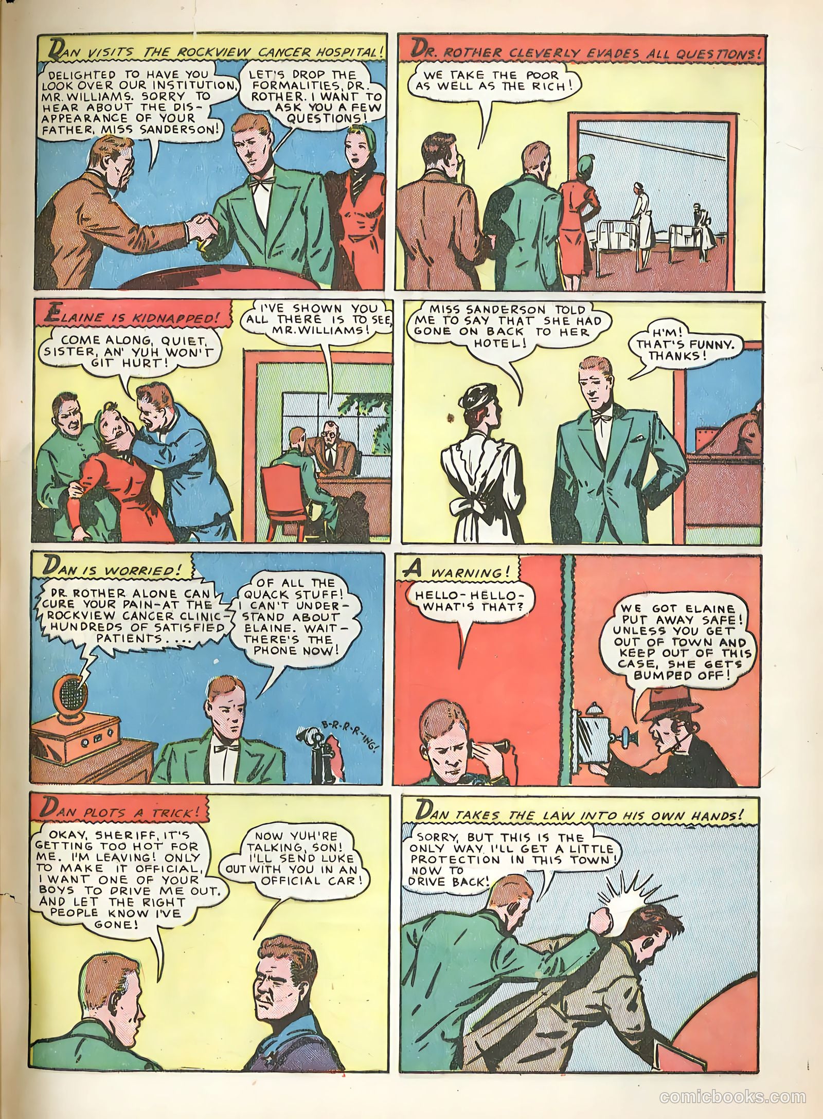 Exciting Comics #8 (1940) — page 63 of 68