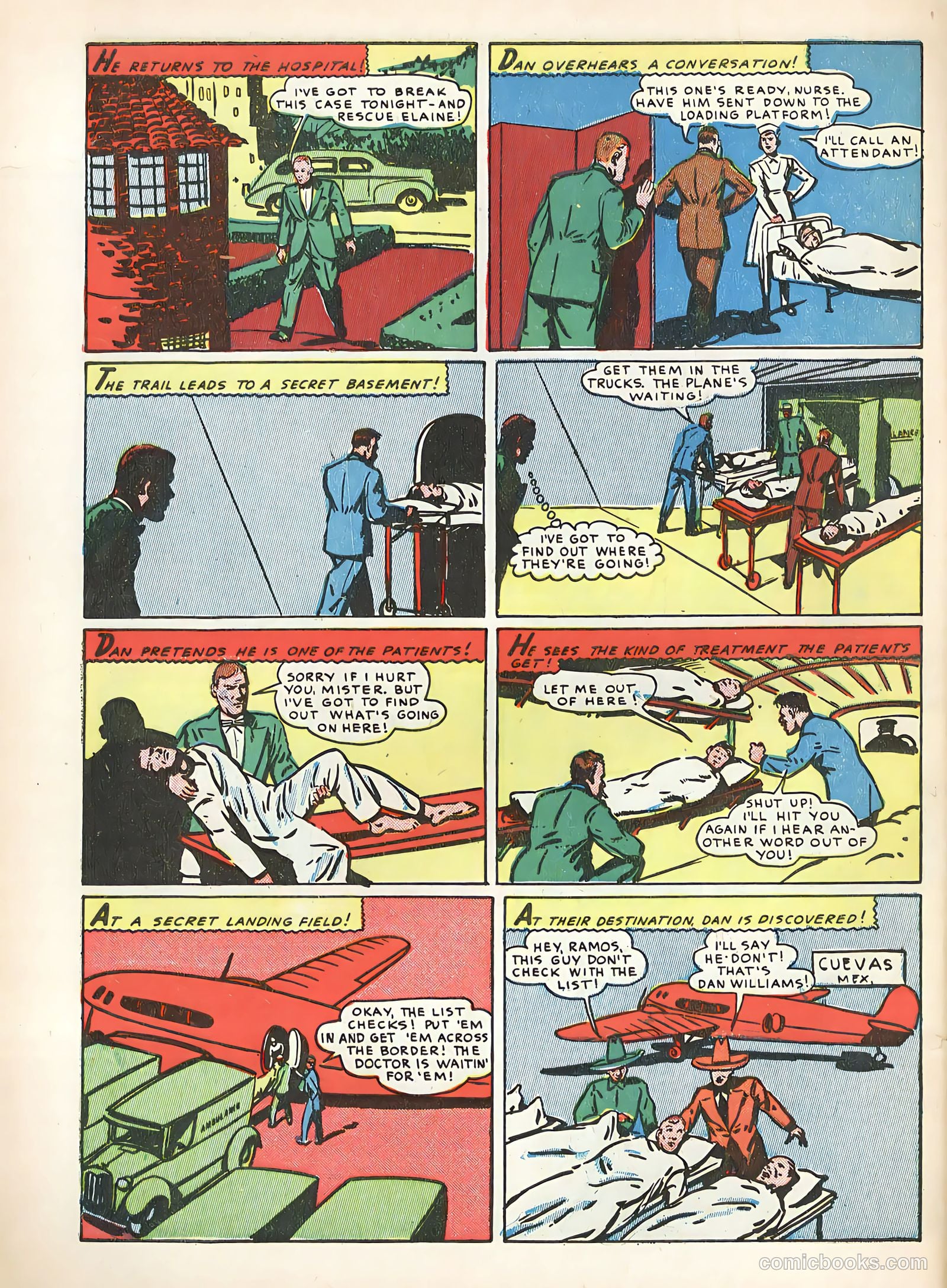 Exciting Comics #8 (1940) — page 64 of 68