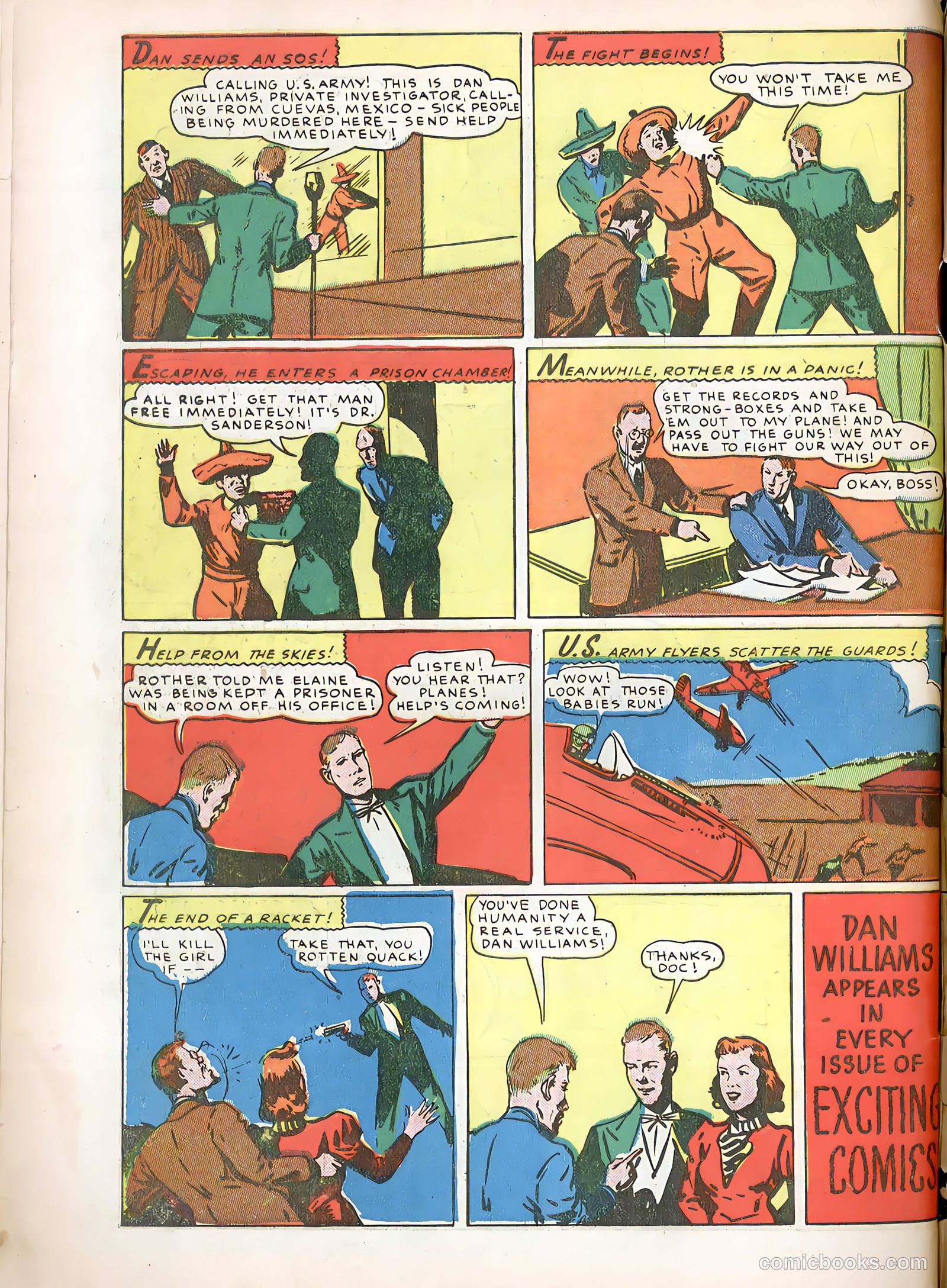 Exciting Comics #8 (1940) — page 66 of 68