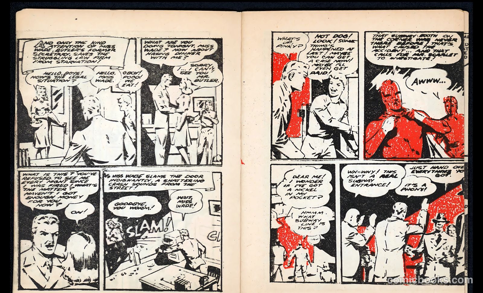 Mr. Scarlet and Pinky [Mighty Midget Comic] #1 (1943) — page 5 of 34