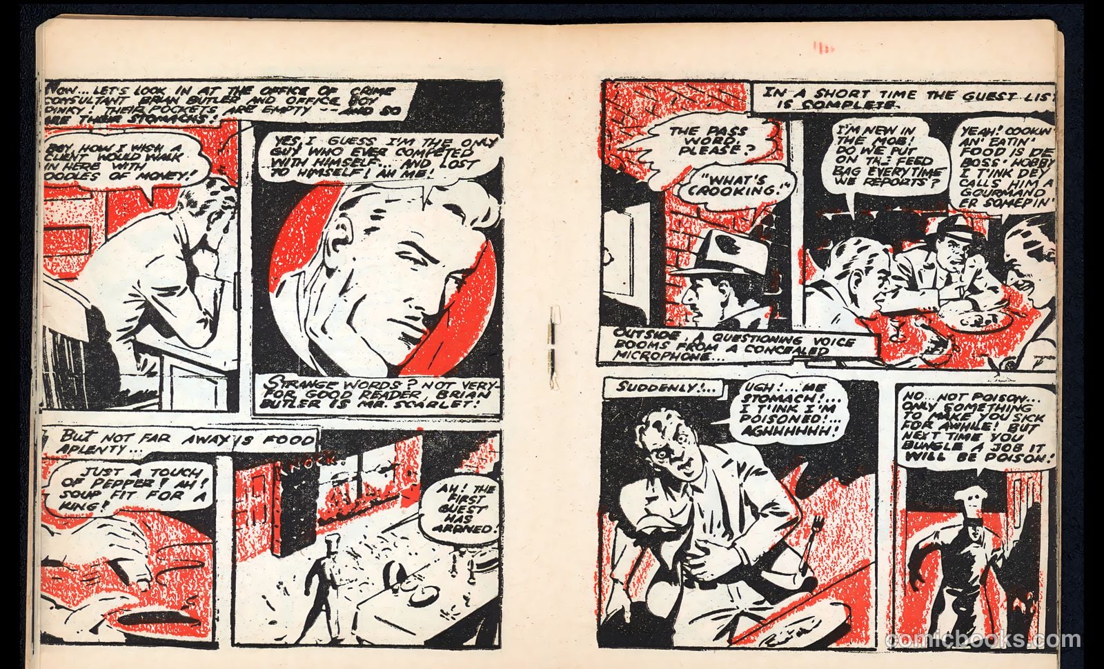 Mr. Scarlet and Pinky [Mighty Midget Comic] #1 (1943) — page 17 of 34