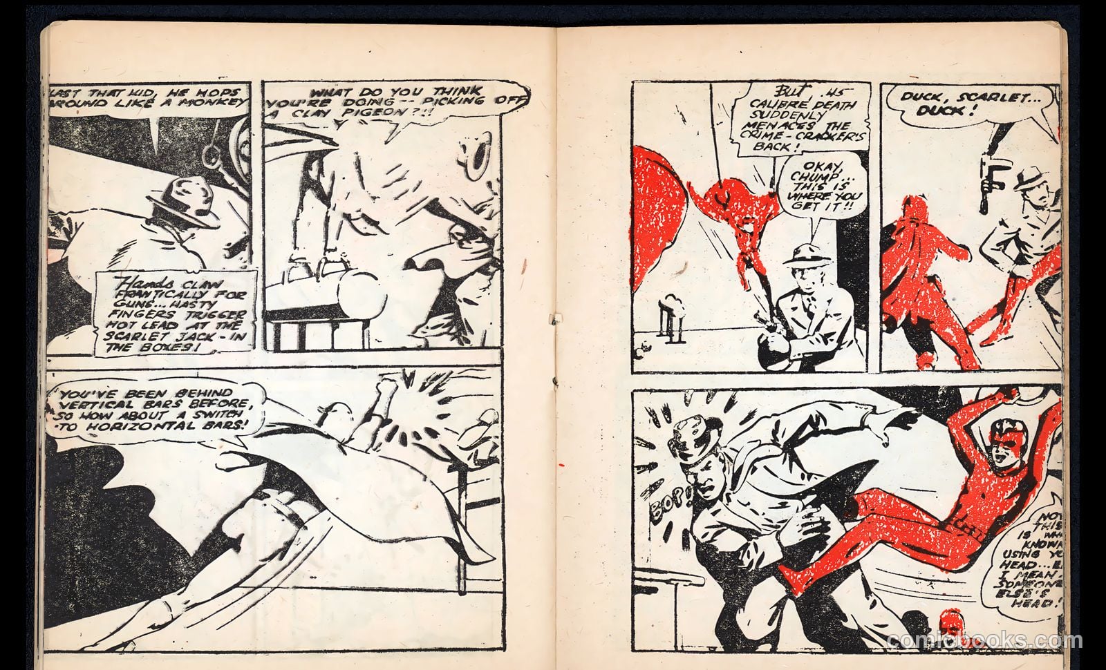 Mr. Scarlet and Pinky [Mighty Midget Comic] #1 (1943) — page 21 of 34