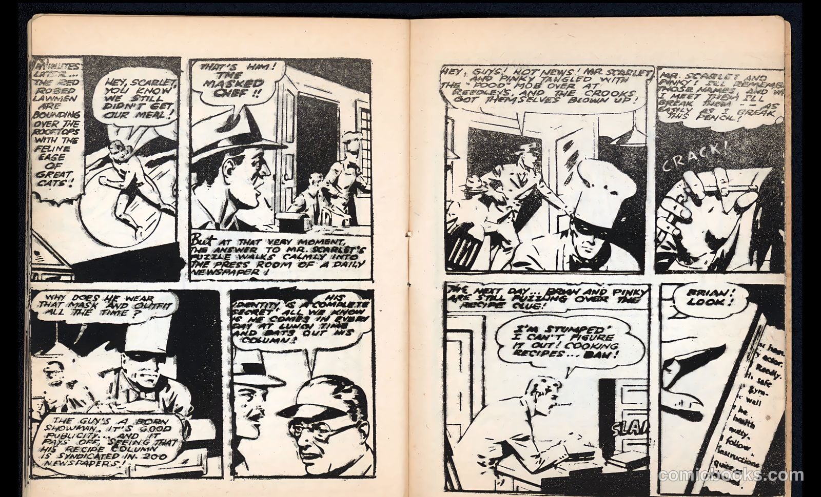 Mr. Scarlet and Pinky [Mighty Midget Comic] #1 (1943) — page 25 of 34