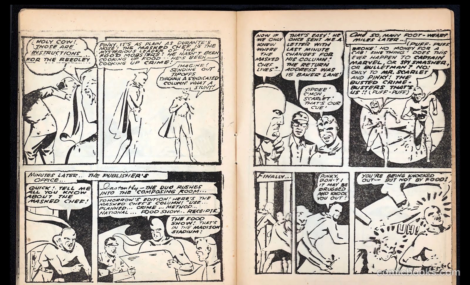Mr. Scarlet and Pinky [Mighty Midget Comic] #1 (1943) — page 27 of 34