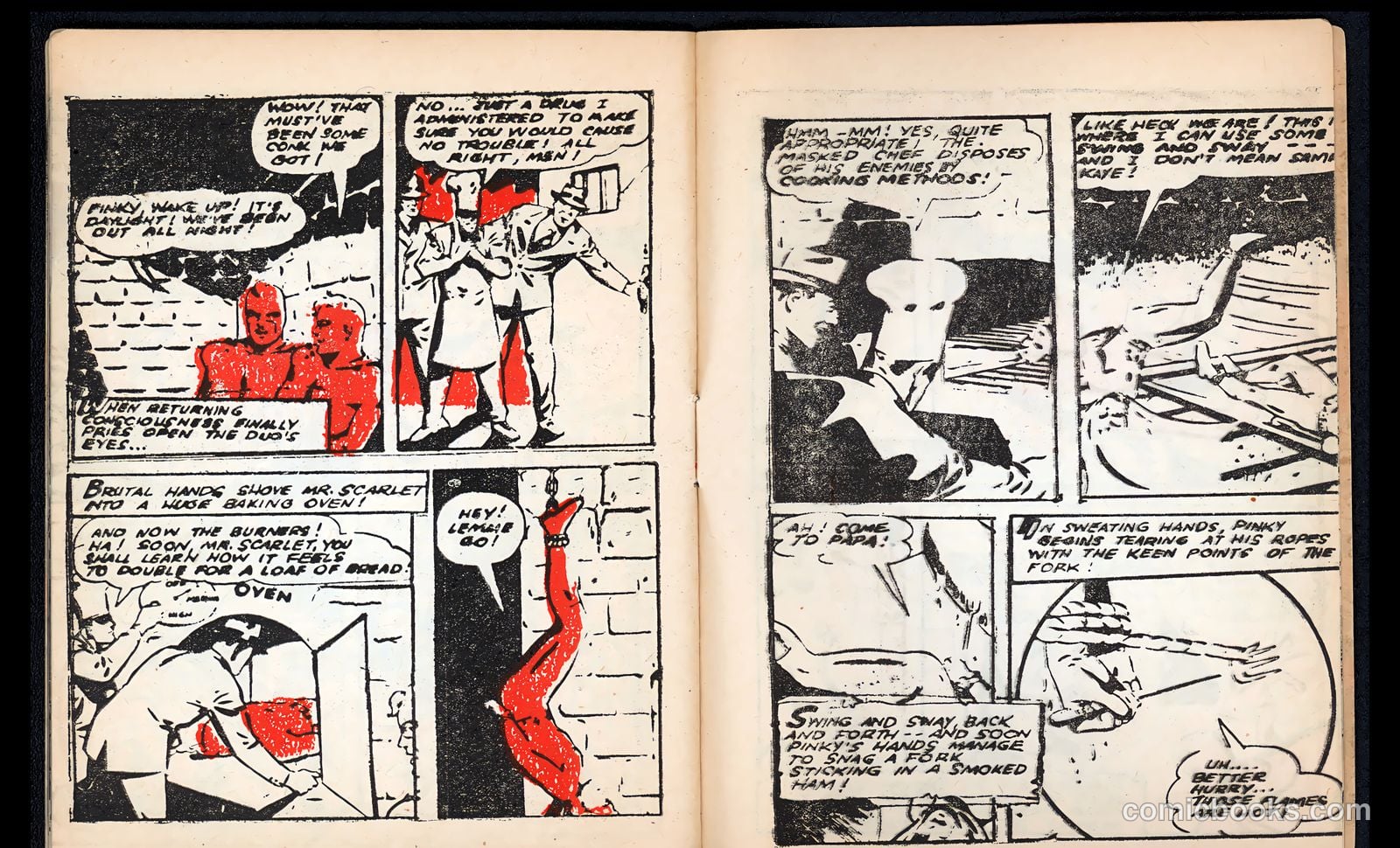 Mr. Scarlet and Pinky [Mighty Midget Comic] #1 (1943) — page 29 of 34