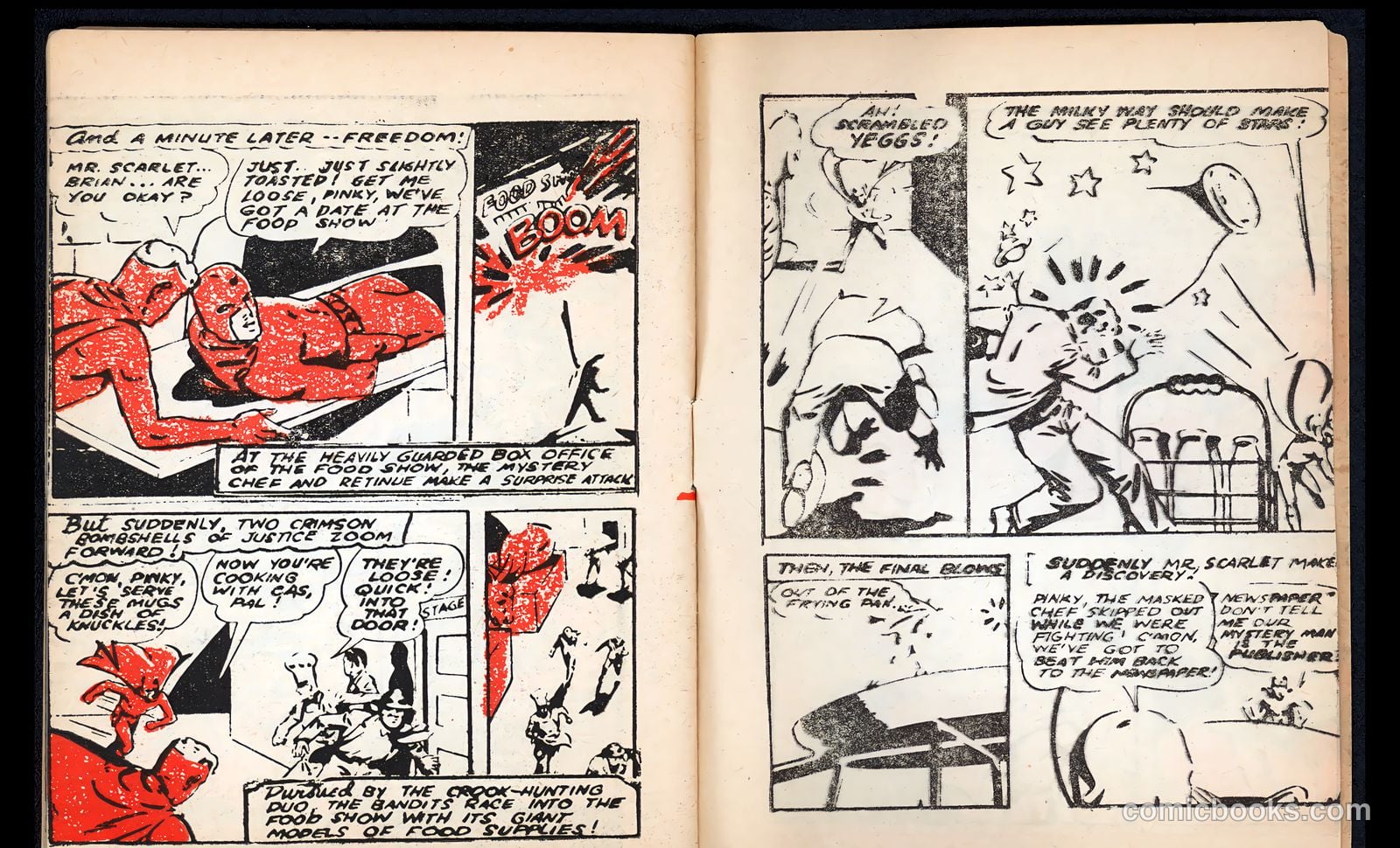 Mr. Scarlet and Pinky [Mighty Midget Comic] #1 (1943) — page 31 of 34