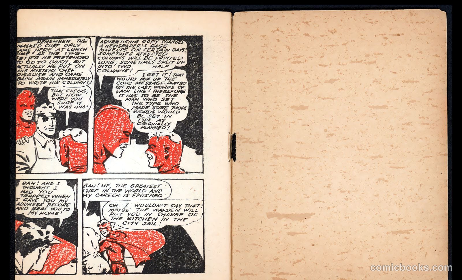 Mr. Scarlet and Pinky [Mighty Midget Comic] #1 (1943) — page 33 of 34