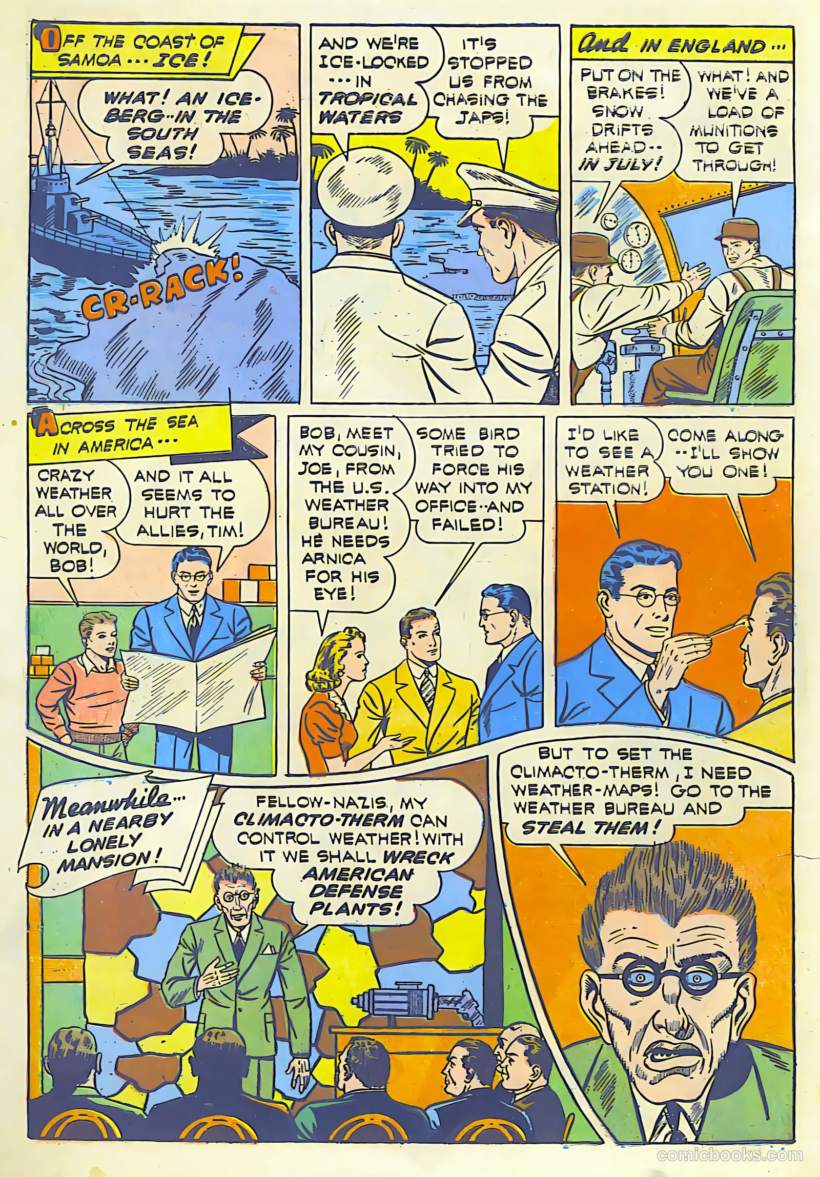 Exciting Comics #22 (1941) — page 4 of 68