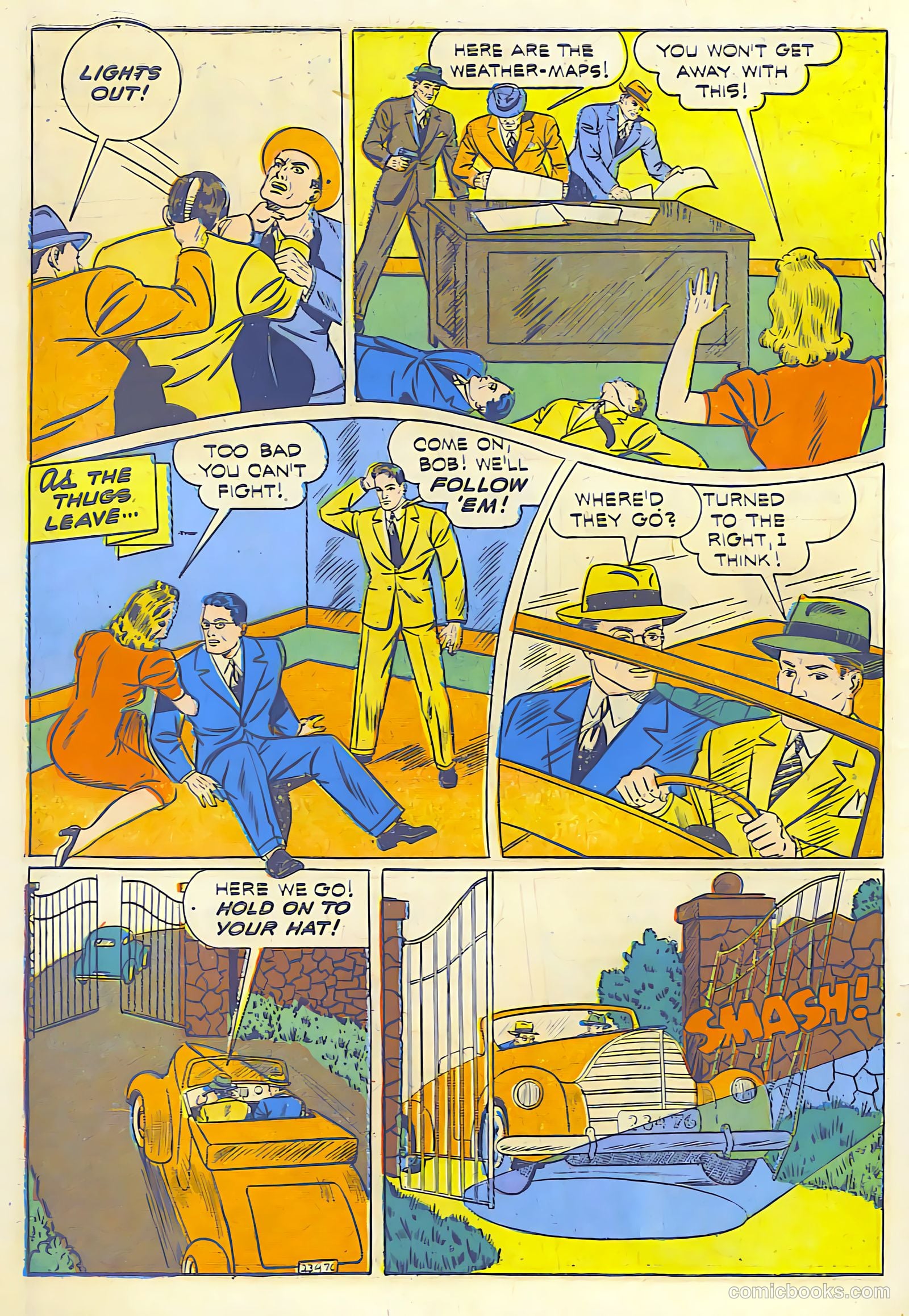 Exciting Comics #22 (1941) — page 6 of 68