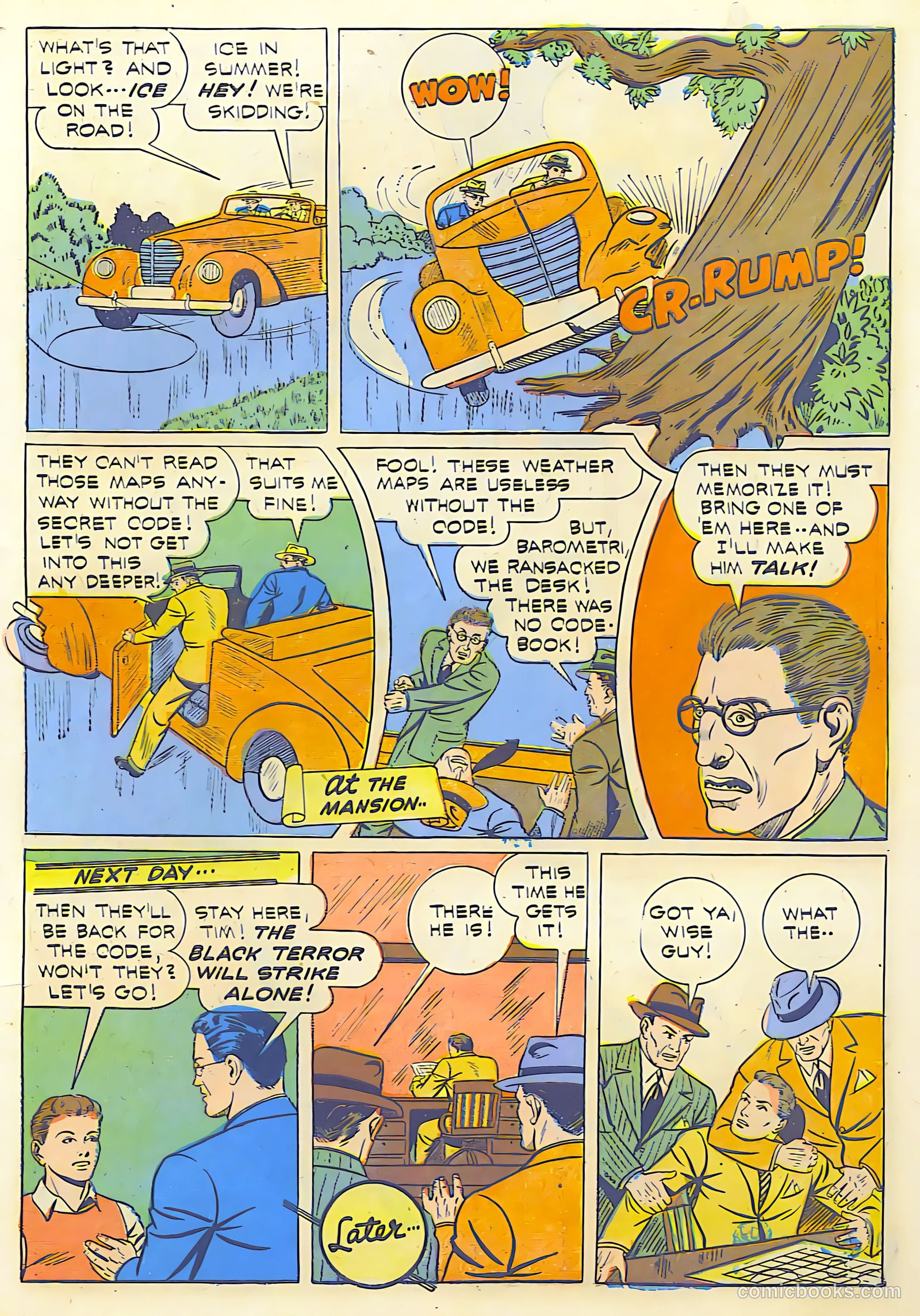Exciting Comics #22 (1941) — page 7 of 68