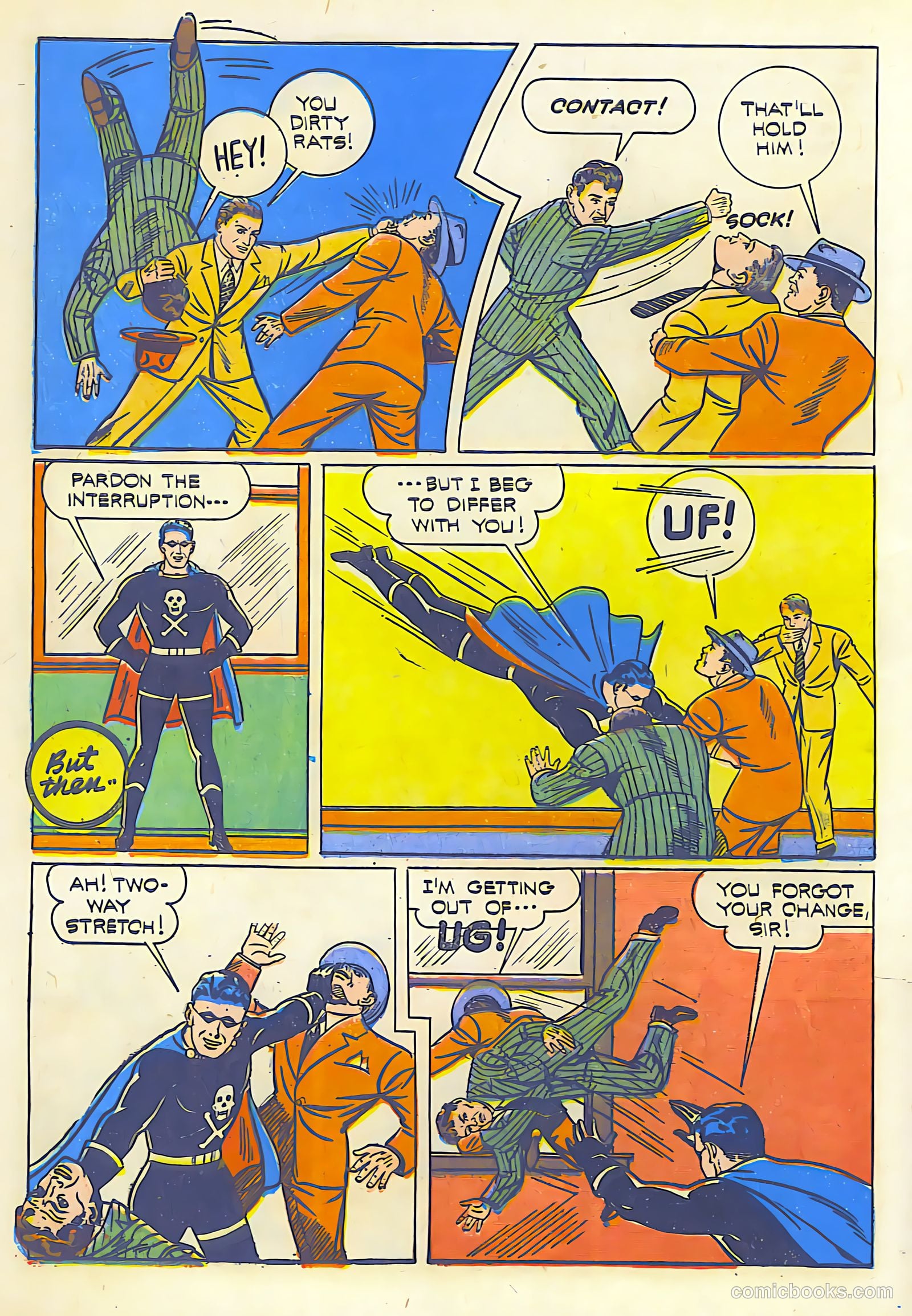 Exciting Comics #22 (1941) — page 8 of 68