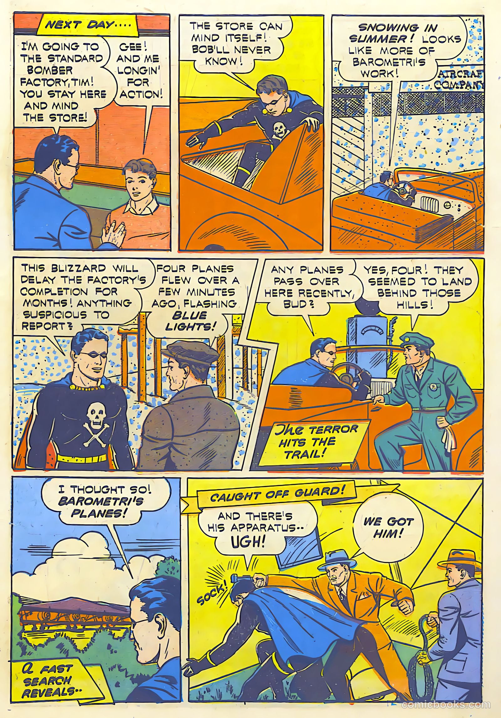 Exciting Comics #22 (1941) — page 11 of 68