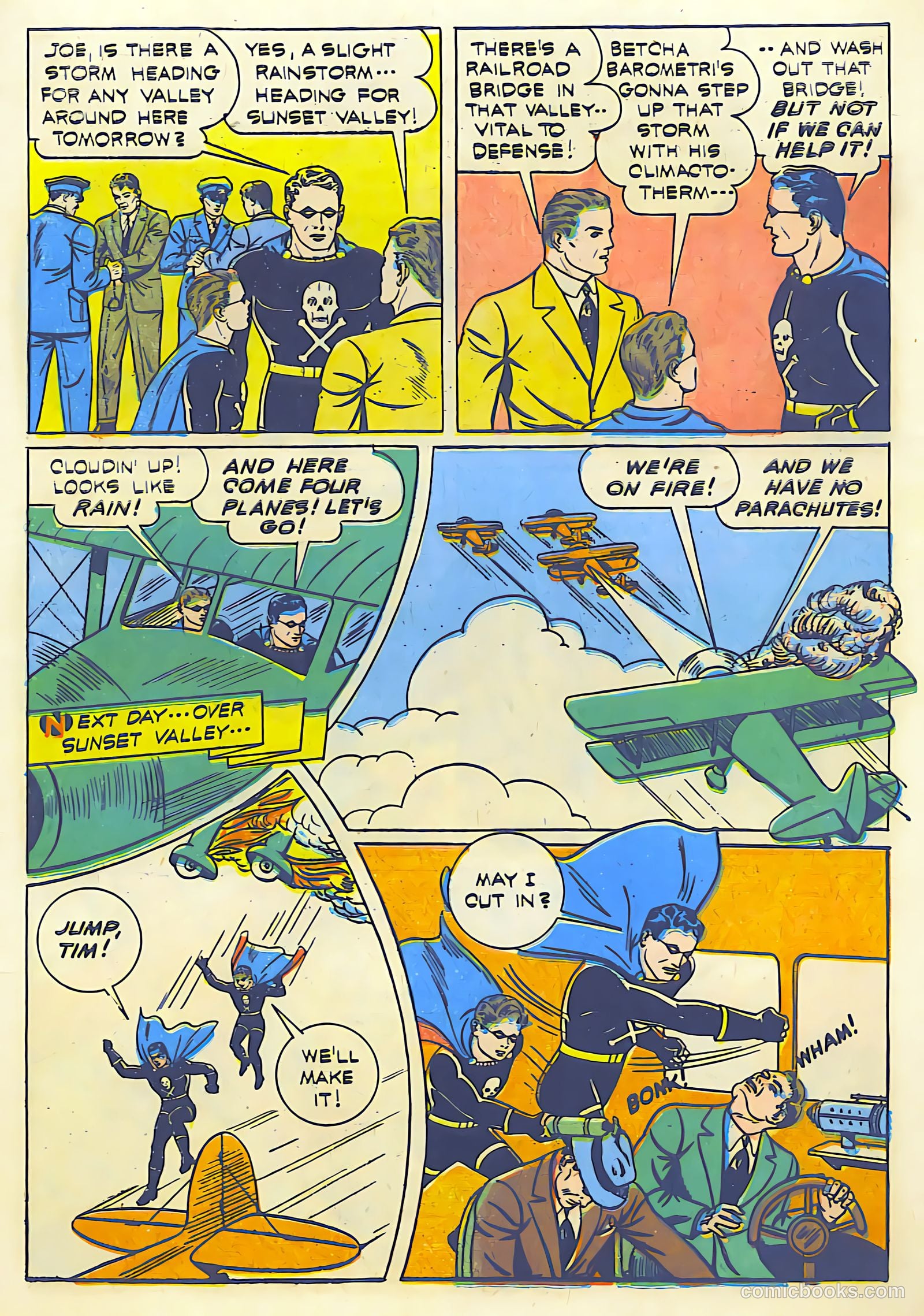 Exciting Comics #22 (1941) — page 13 of 68