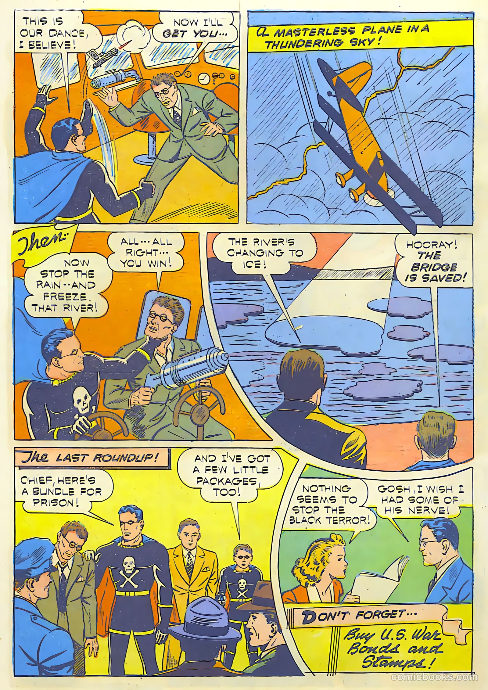 Exciting Comics #22 (1941) — page 15 of 68