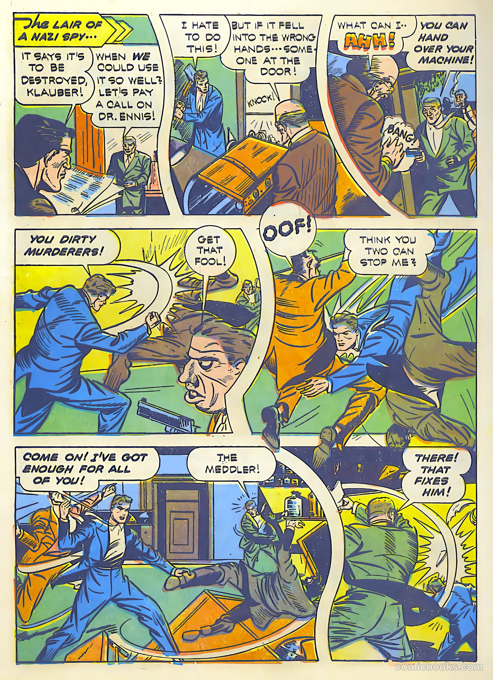 Exciting Comics #22 (1941) — page 17 of 68