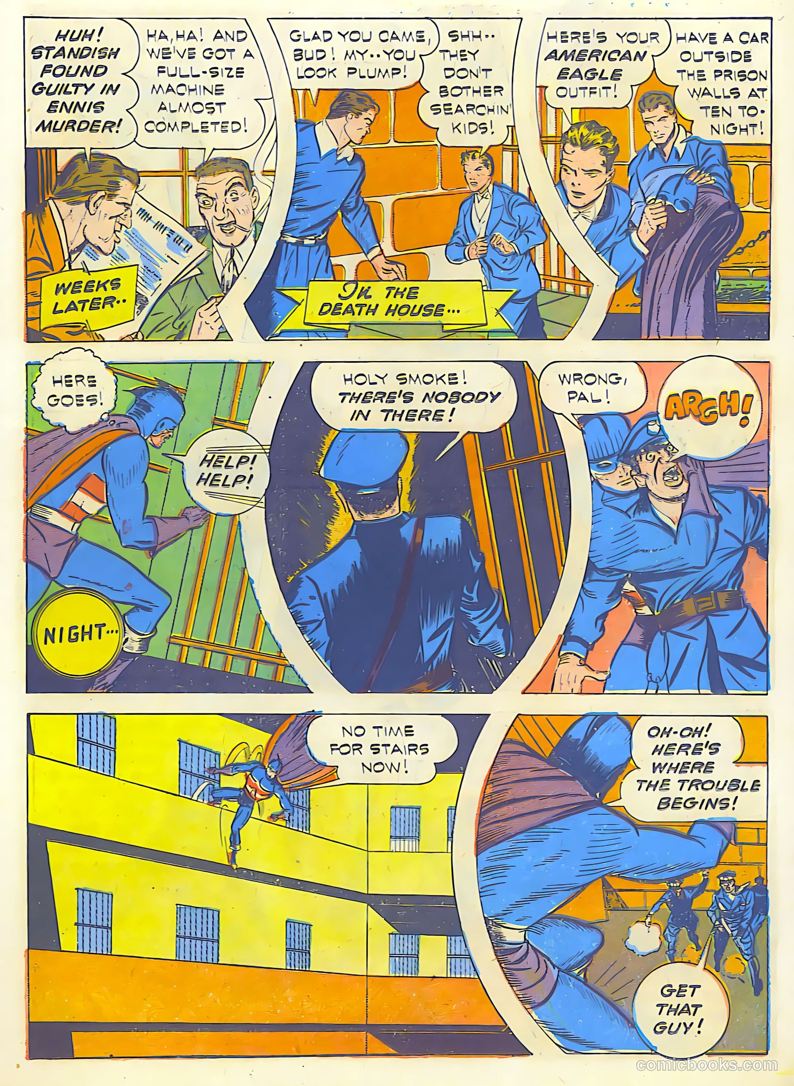Exciting Comics #22 (1941) — page 19 of 68