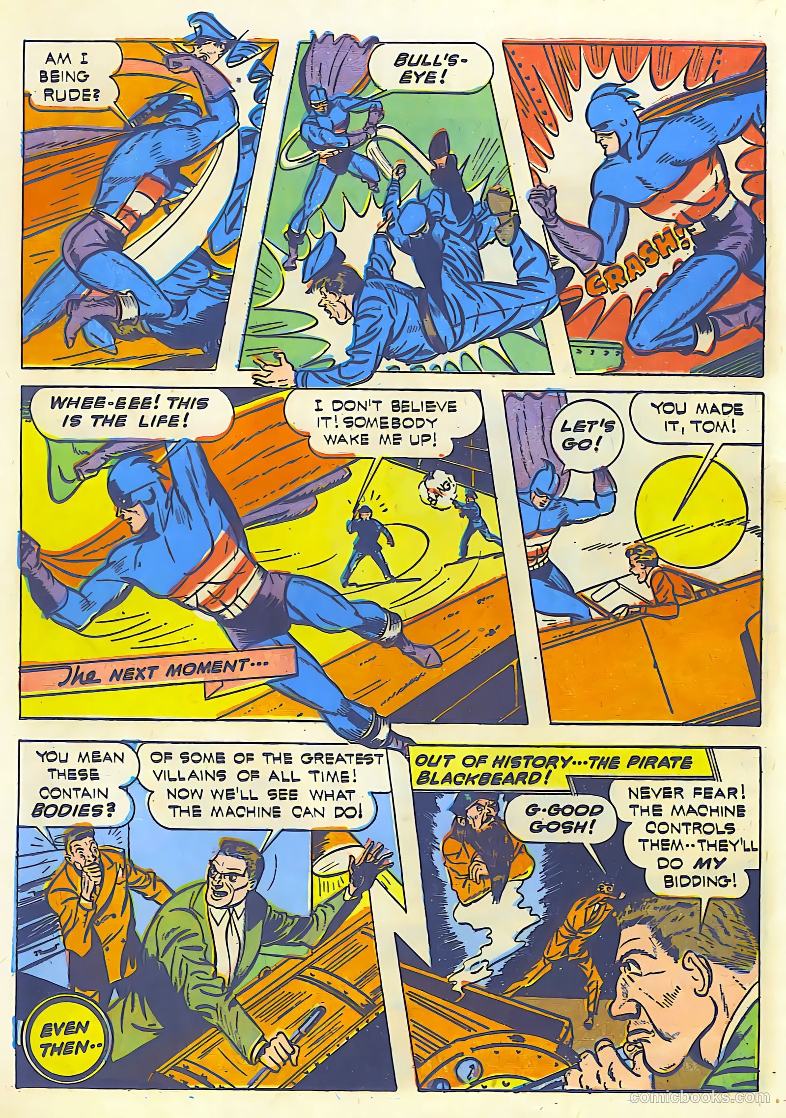 Exciting Comics #22 (1941) — page 20 of 68