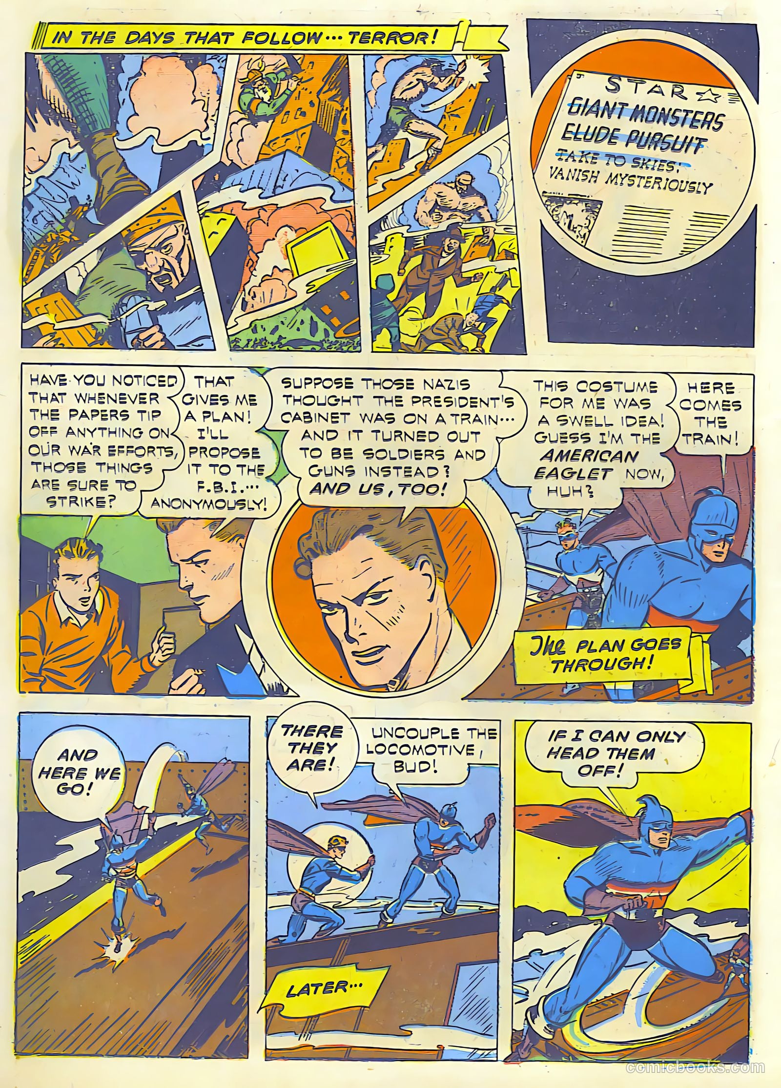 Exciting Comics #22 (1941) — page 22 of 68
