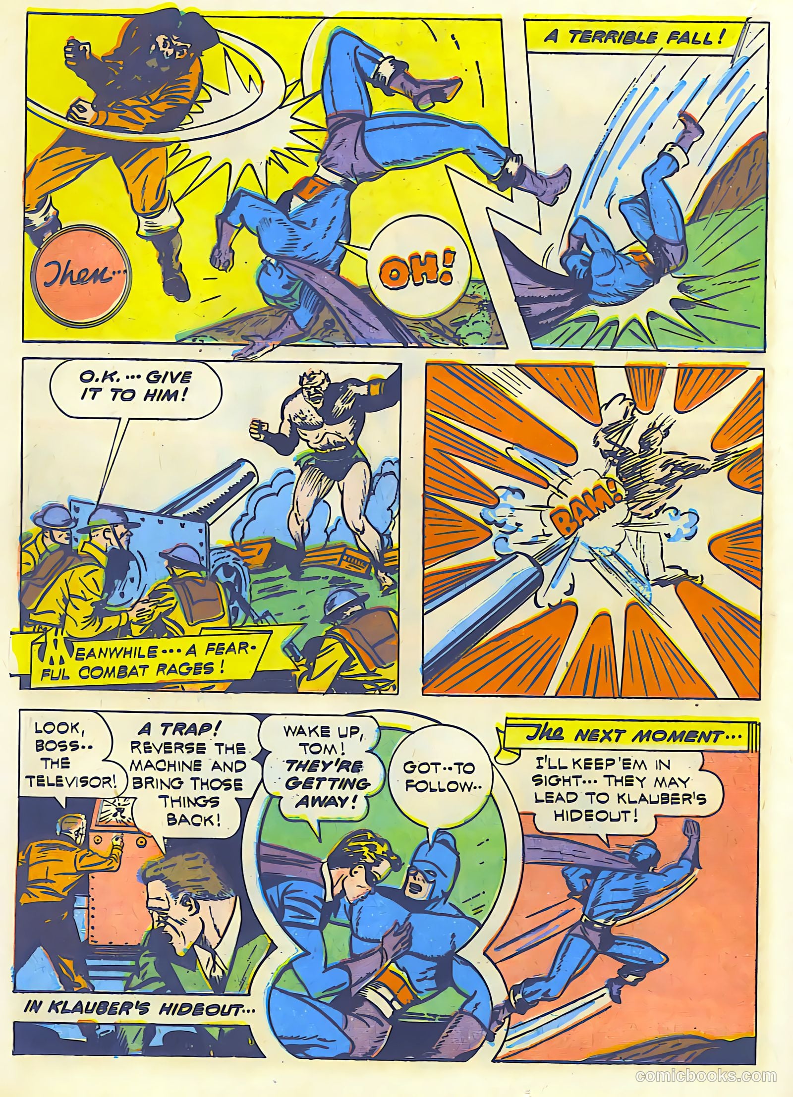 Exciting Comics #22 (1941) — page 24 of 68