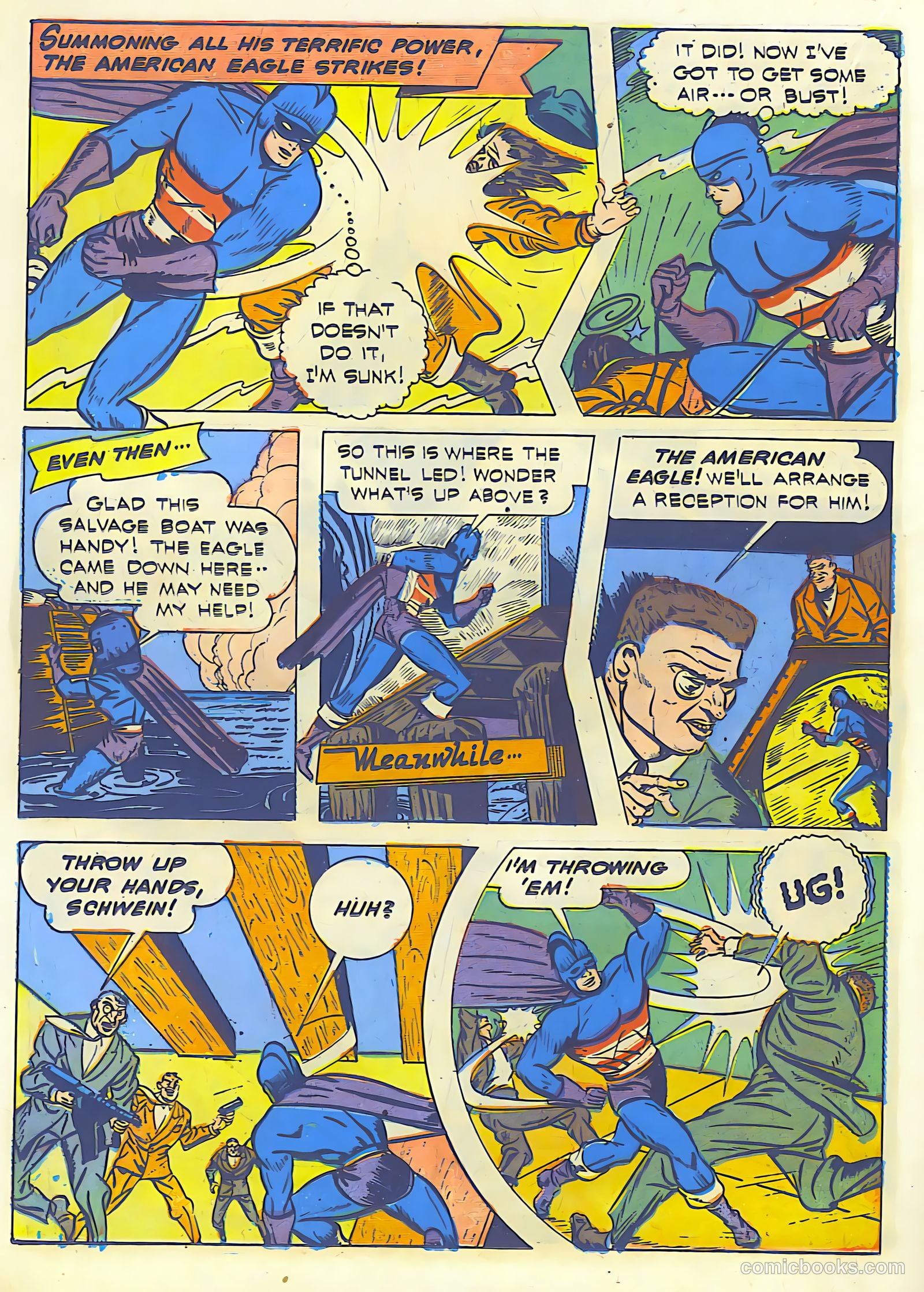 Exciting Comics #22 (1941) — page 26 of 68