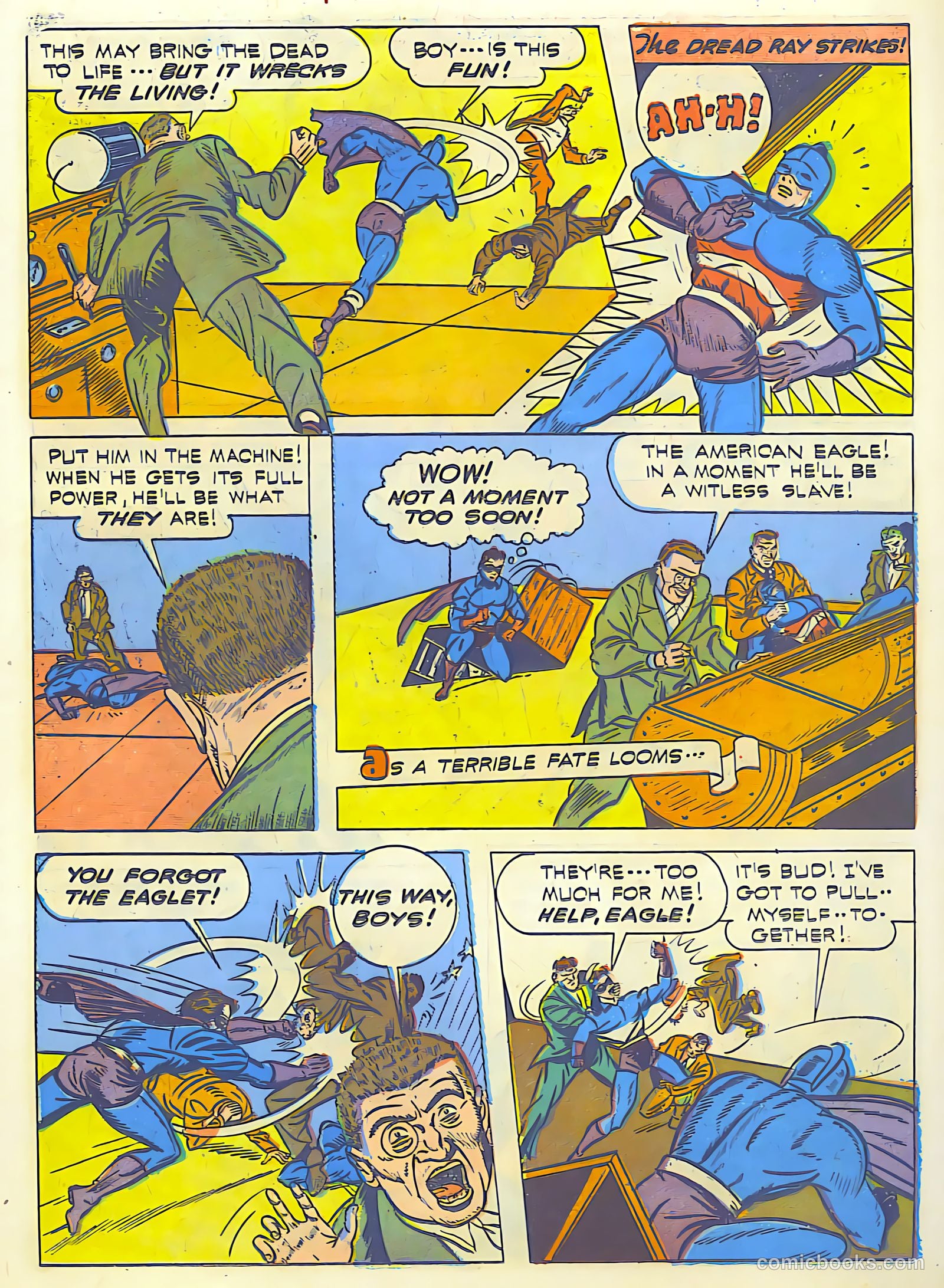 Exciting Comics #22 (1941) — page 27 of 68